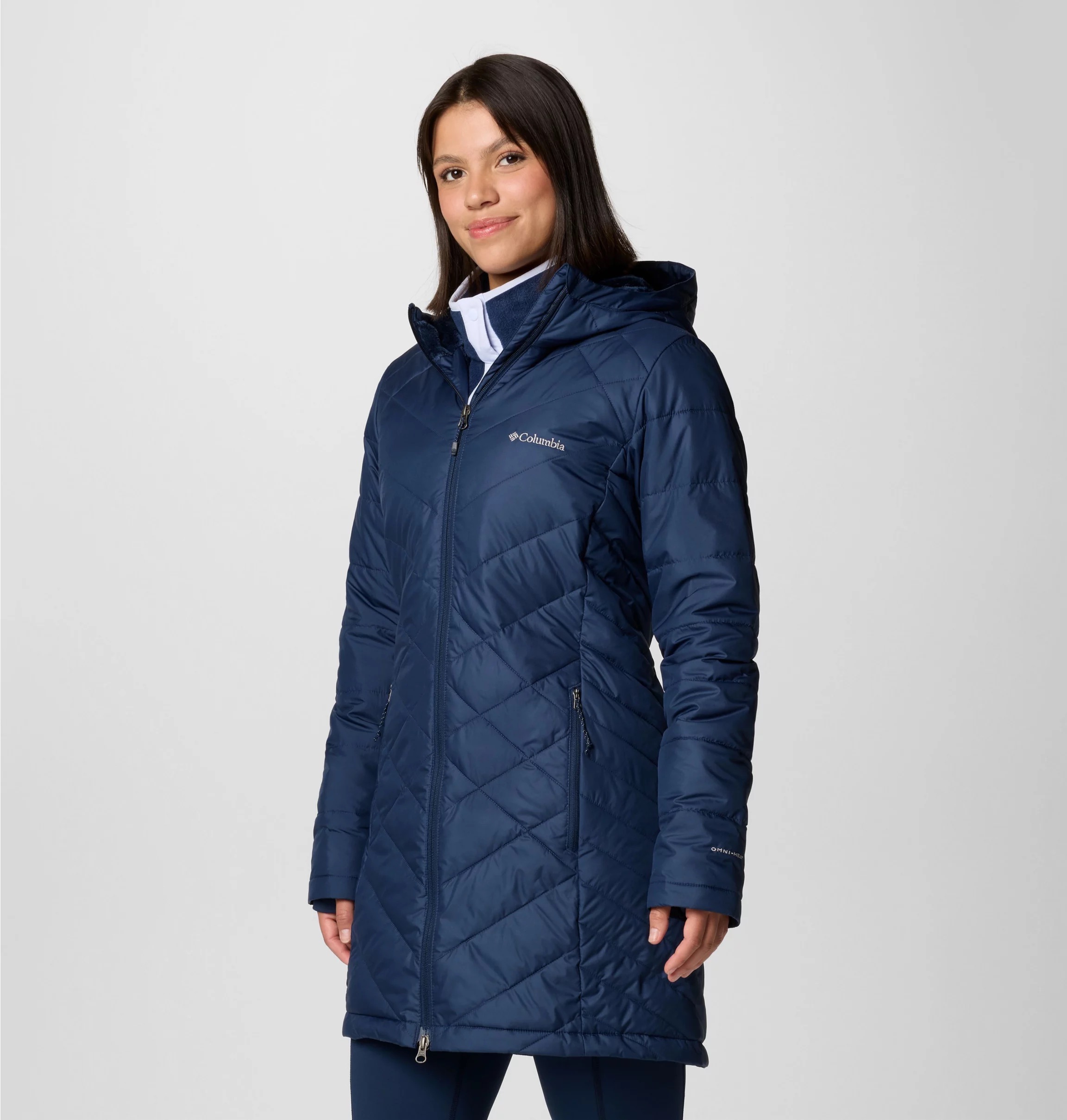 Columbia Steppmantel "HEAVENLY LONG HOODED JACKET", (1 tlg.) günstig online kaufen