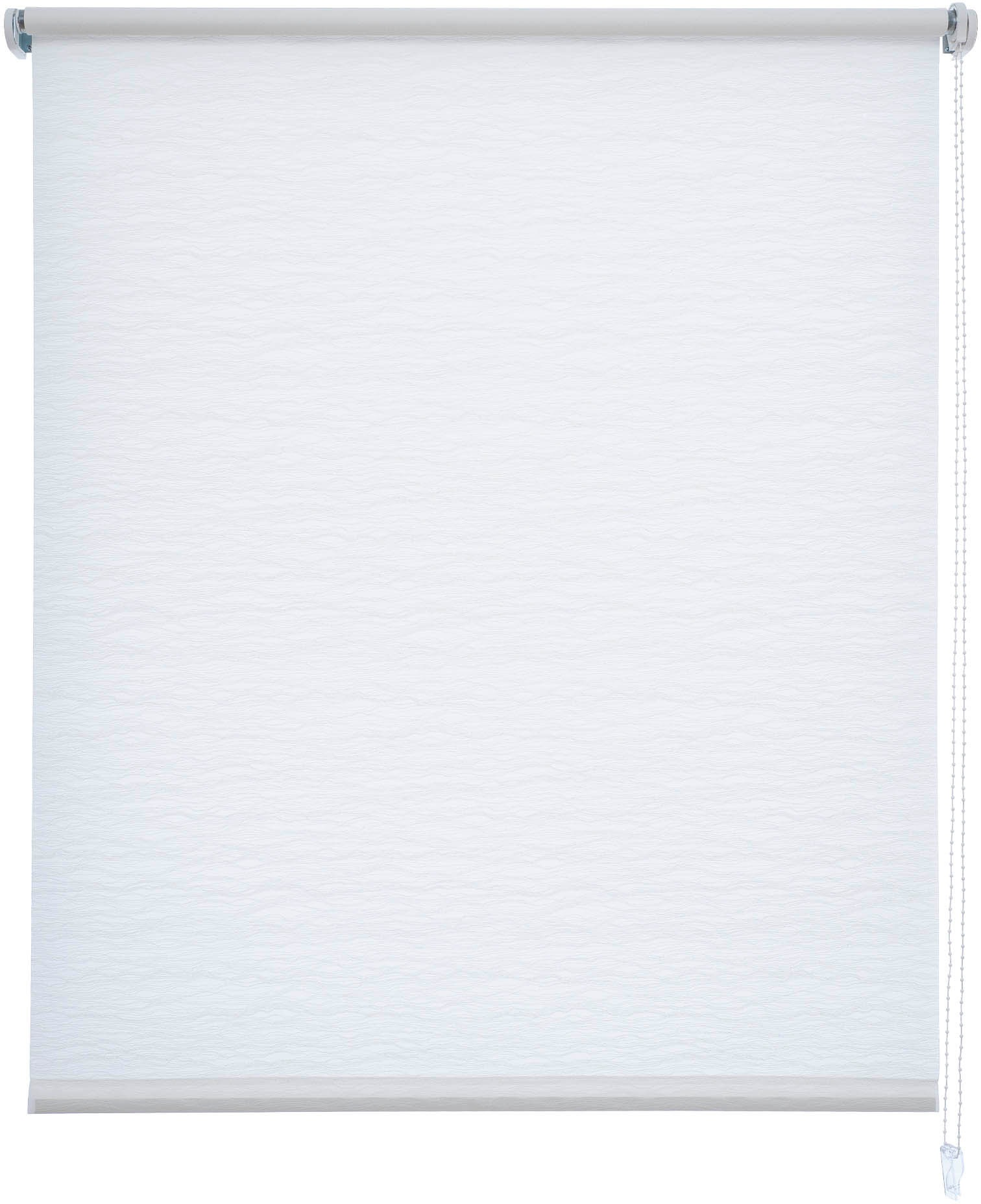 Liedeco Seitenzugrollo "Dekor Faden" Lichtschutz ohne Bohren günstig online kaufen