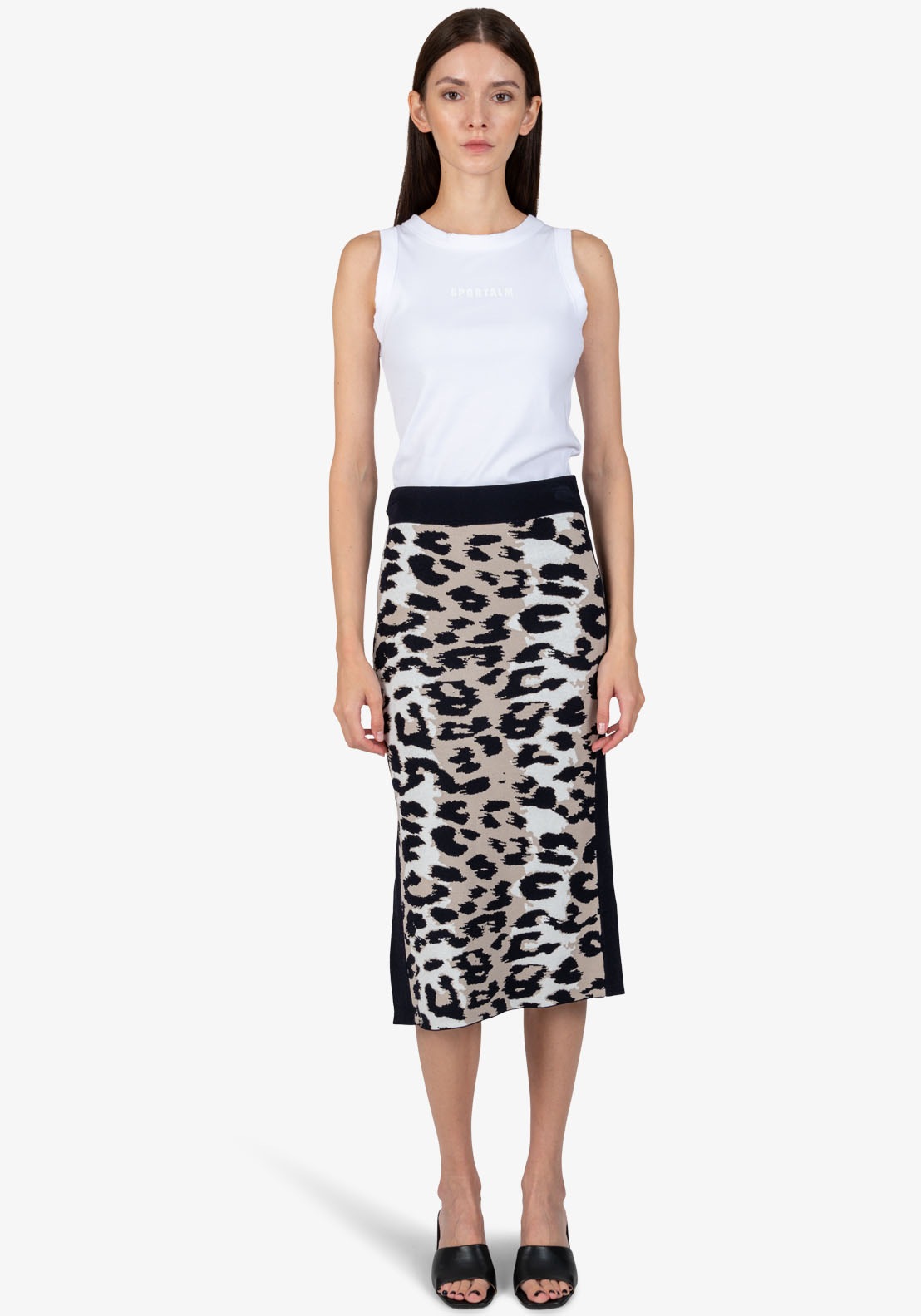 Sportalm Kitzbühel Midirock, mit Animalprint günstig online kaufen