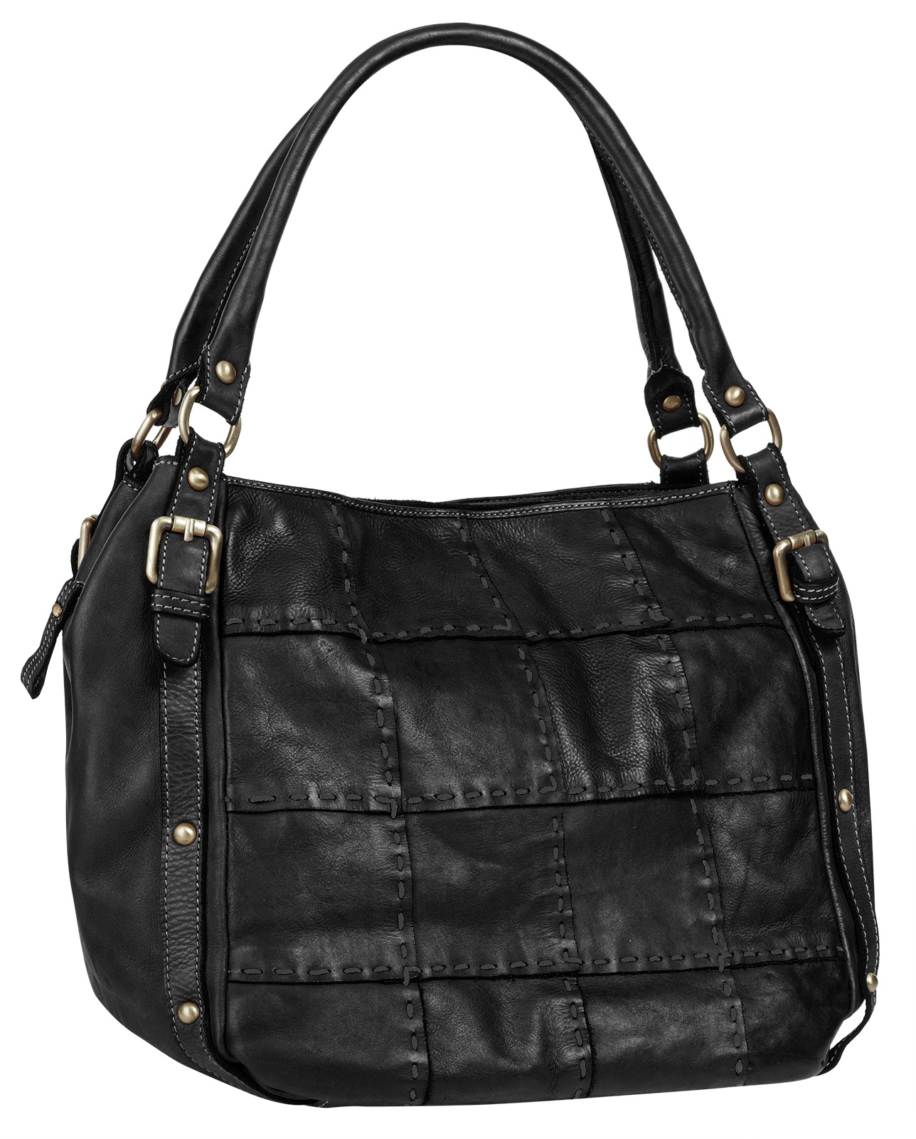 Thumbnail - Samantha Look Shopper, echt Leder, Made in Italy