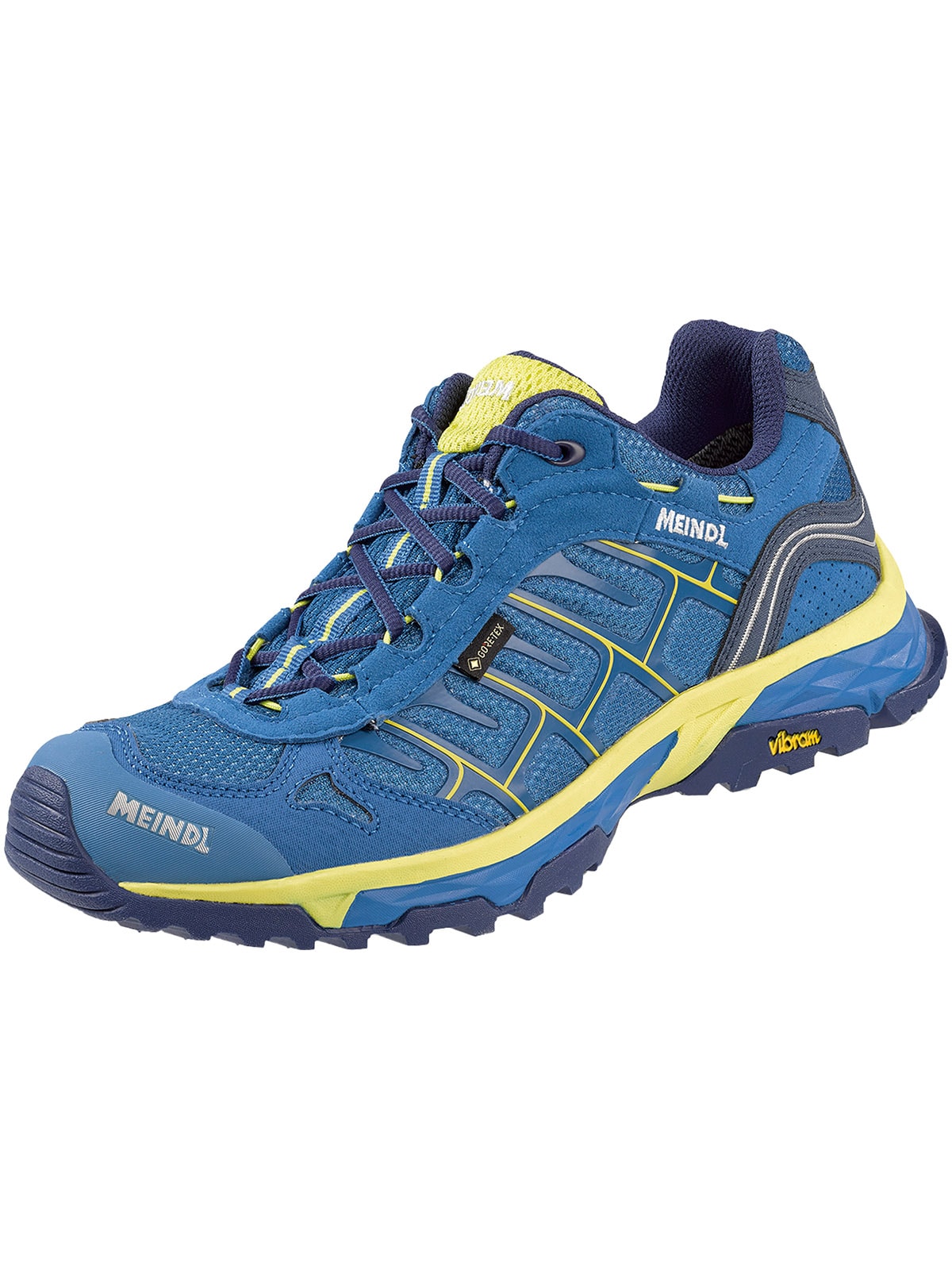 Wanderschuh »Meindl Finale GTX blau/gelb«, 1 Paar