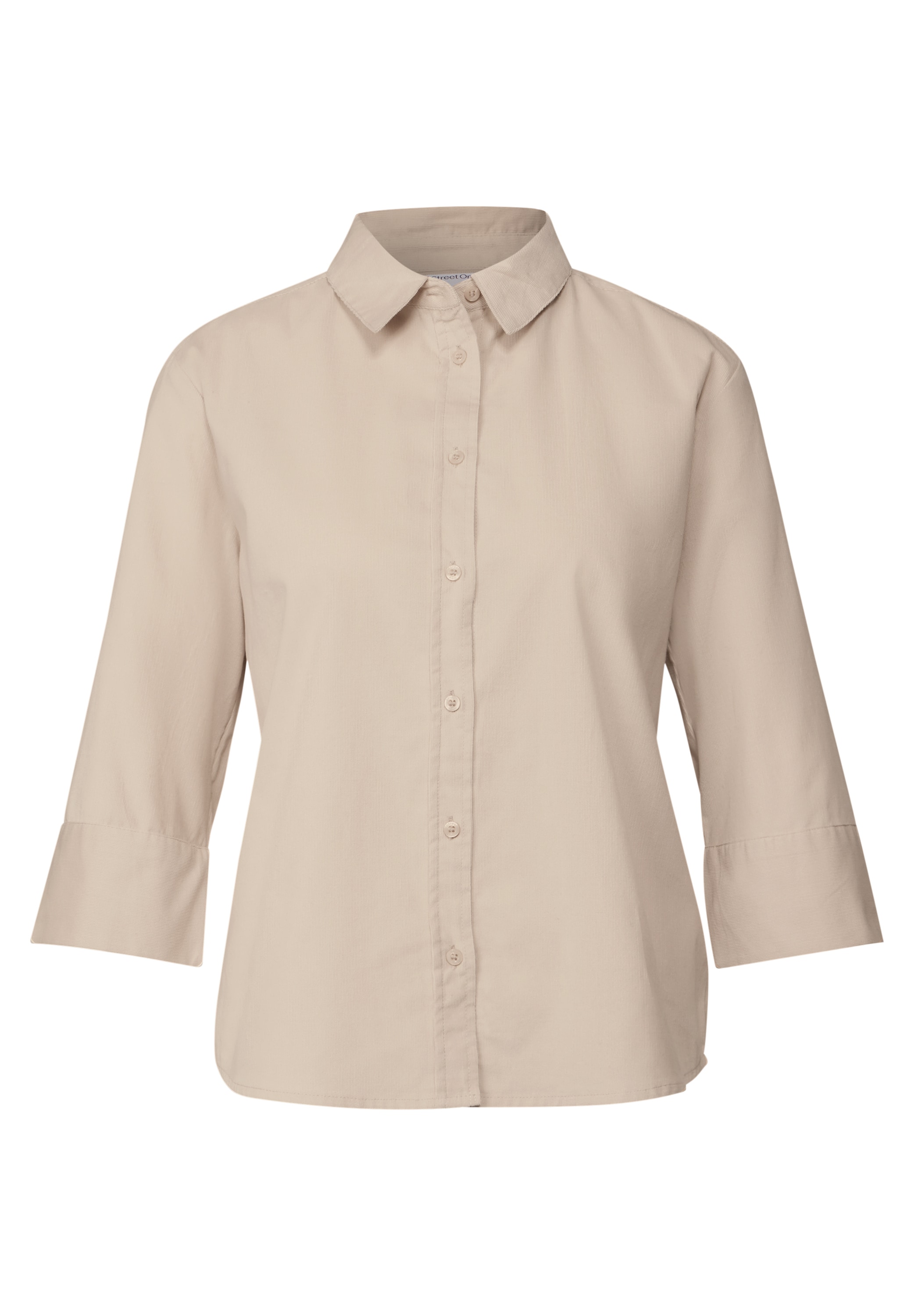 STREET ONE Hemdbluse, aus reiner Baumwolle