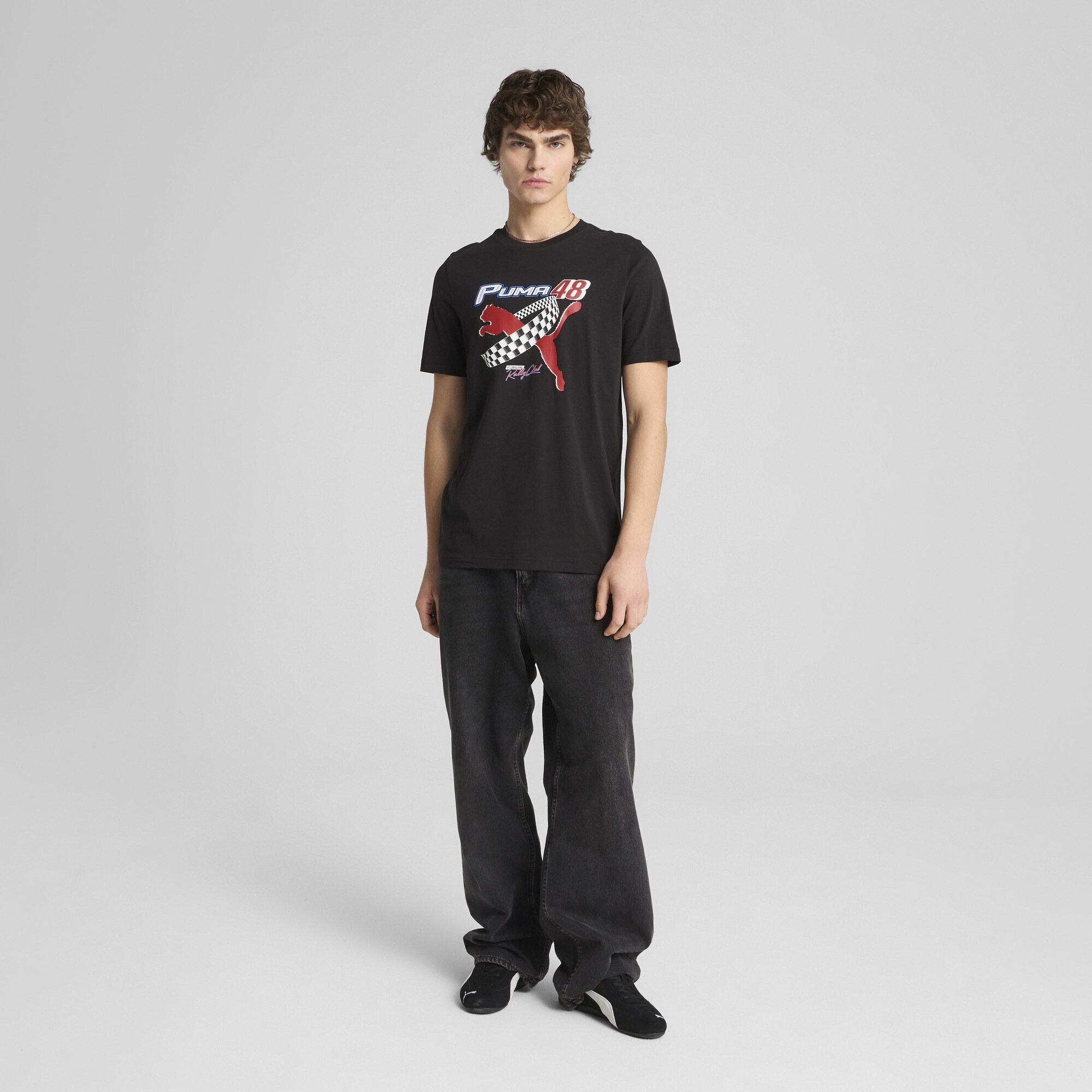 PUMA T-Shirt »GRAPHICS PUMA Moto T-Shirt Herren«