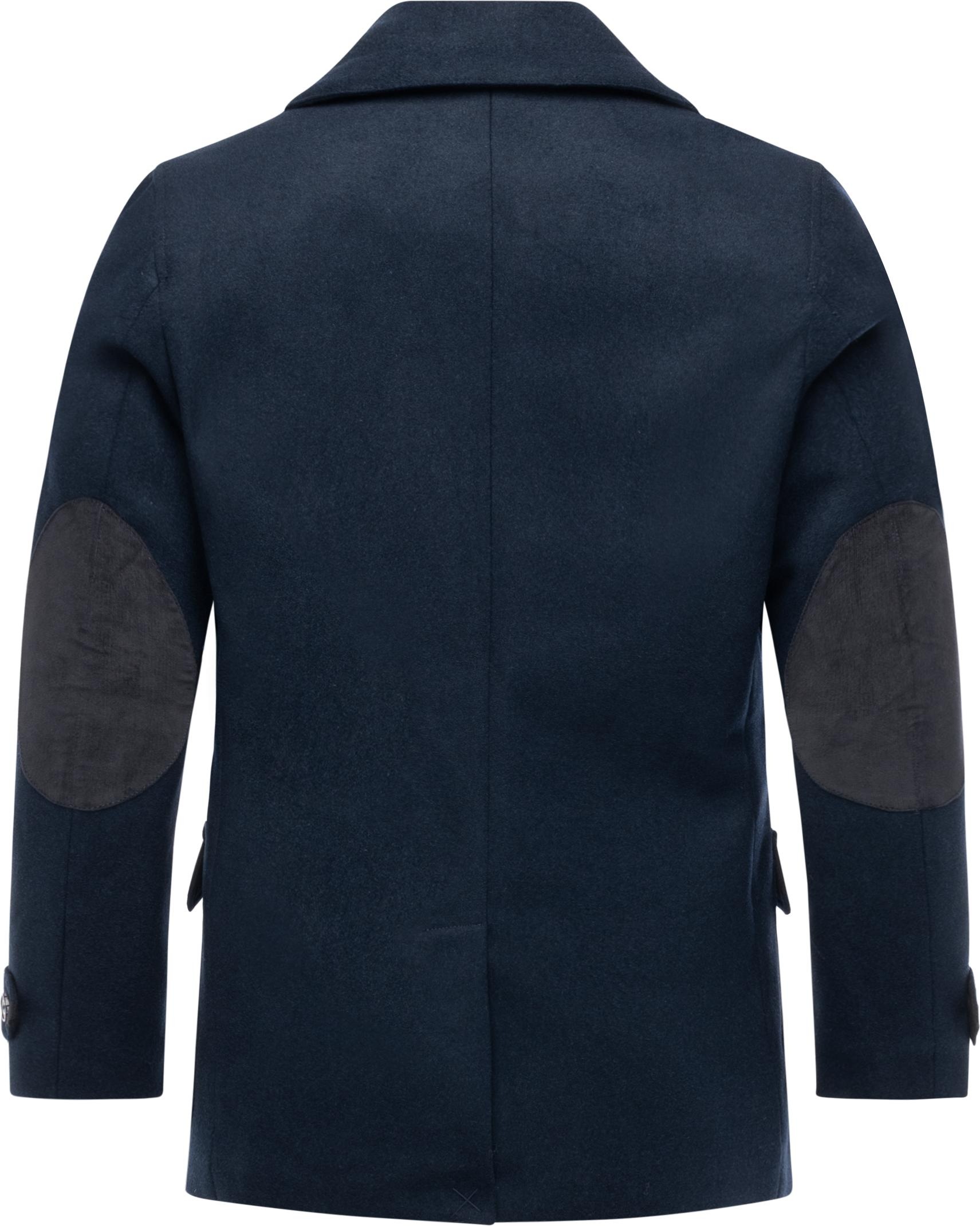 Ragwear Kurzmantel »Parr YOUMODO« klassischer Herren Wintermantel mit Reverskragen