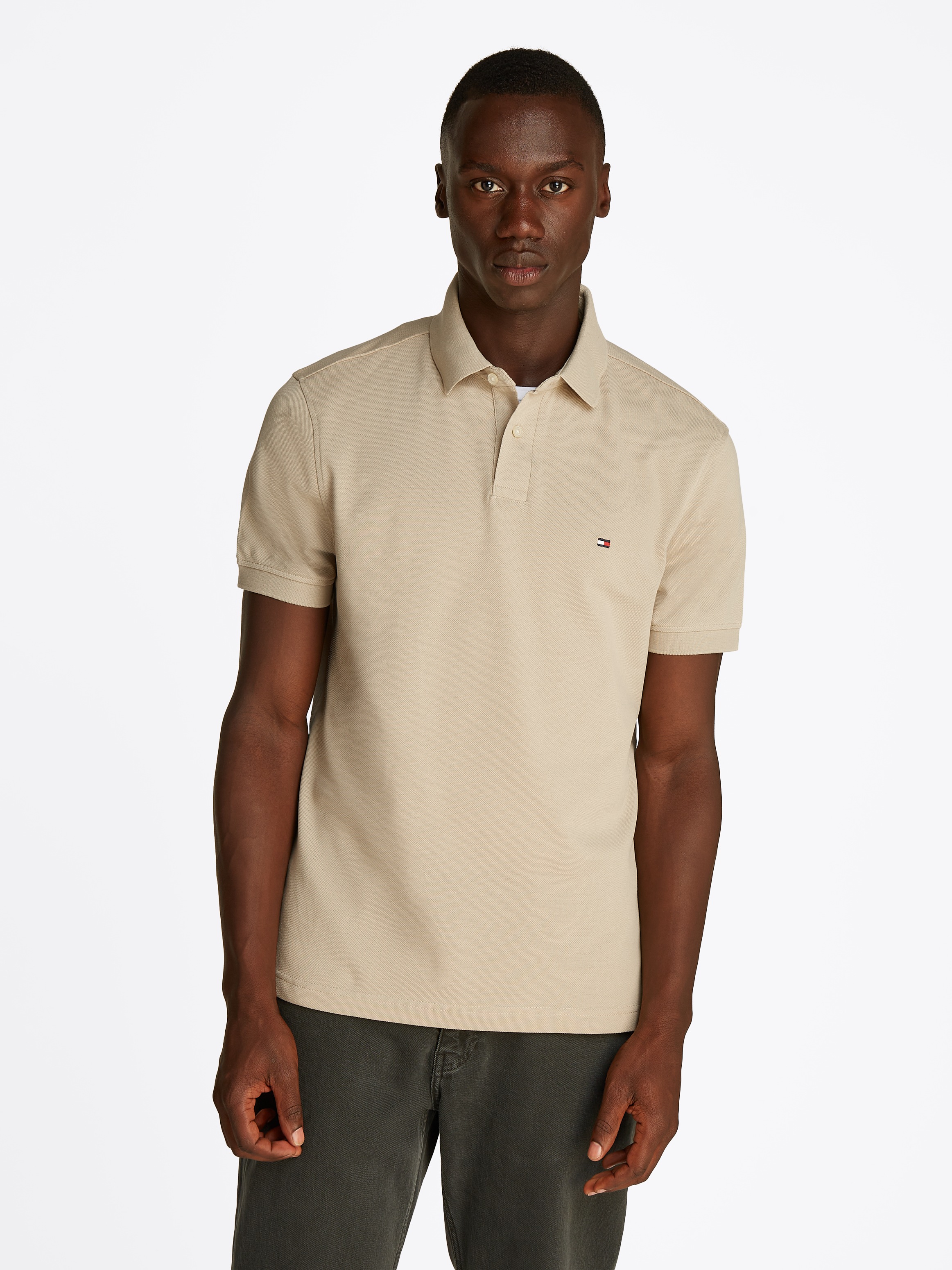 Tommy Hilfiger Poloshirt "1985 REGULAR POLO mit Kontraststreifen und Knopfl günstig online kaufen