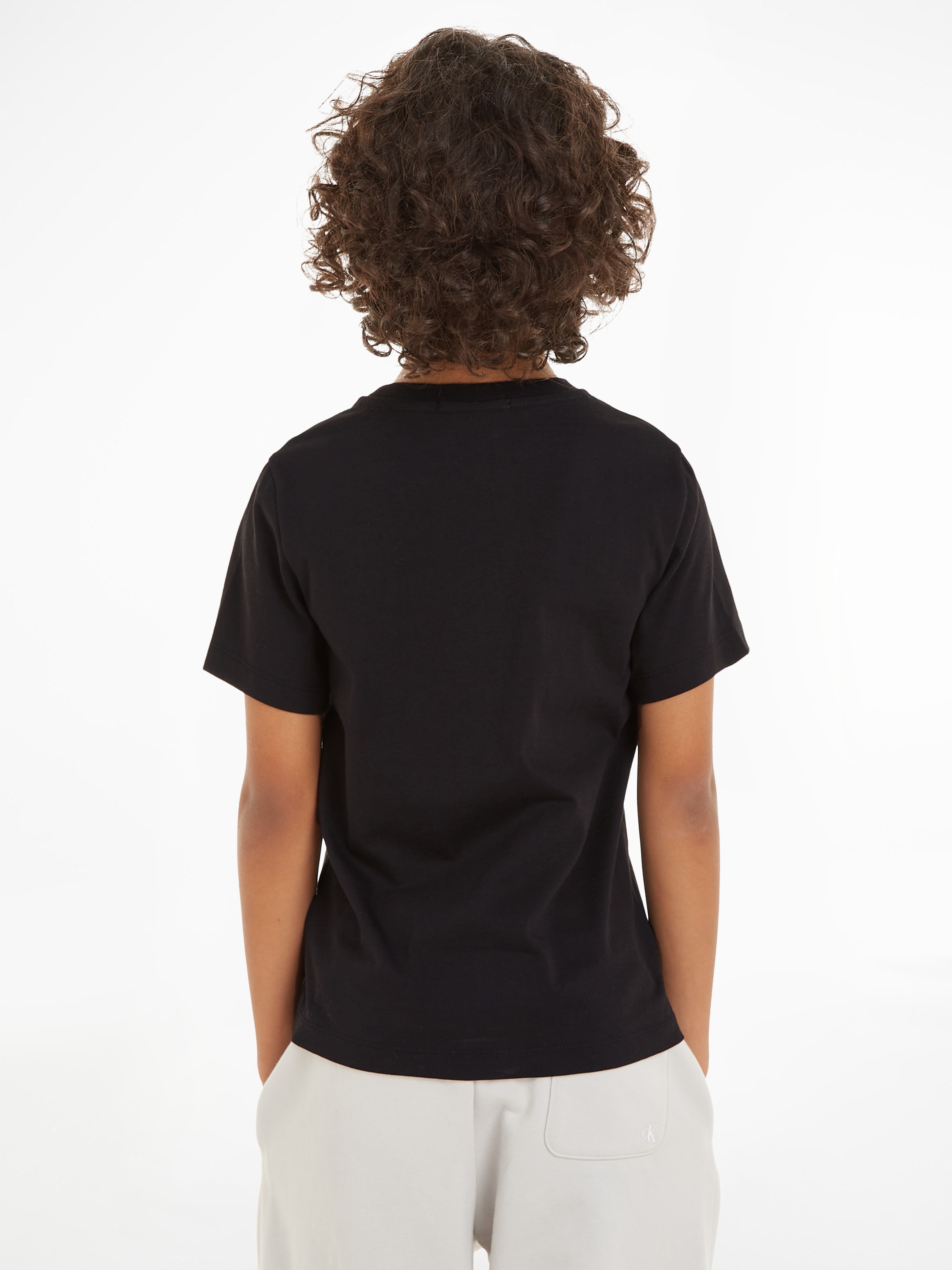 Calvin Klein Jeans T-Shirt »MONOGRAM MINI BADGE T-SHIRT«, für Kinder bis 16 Jahre