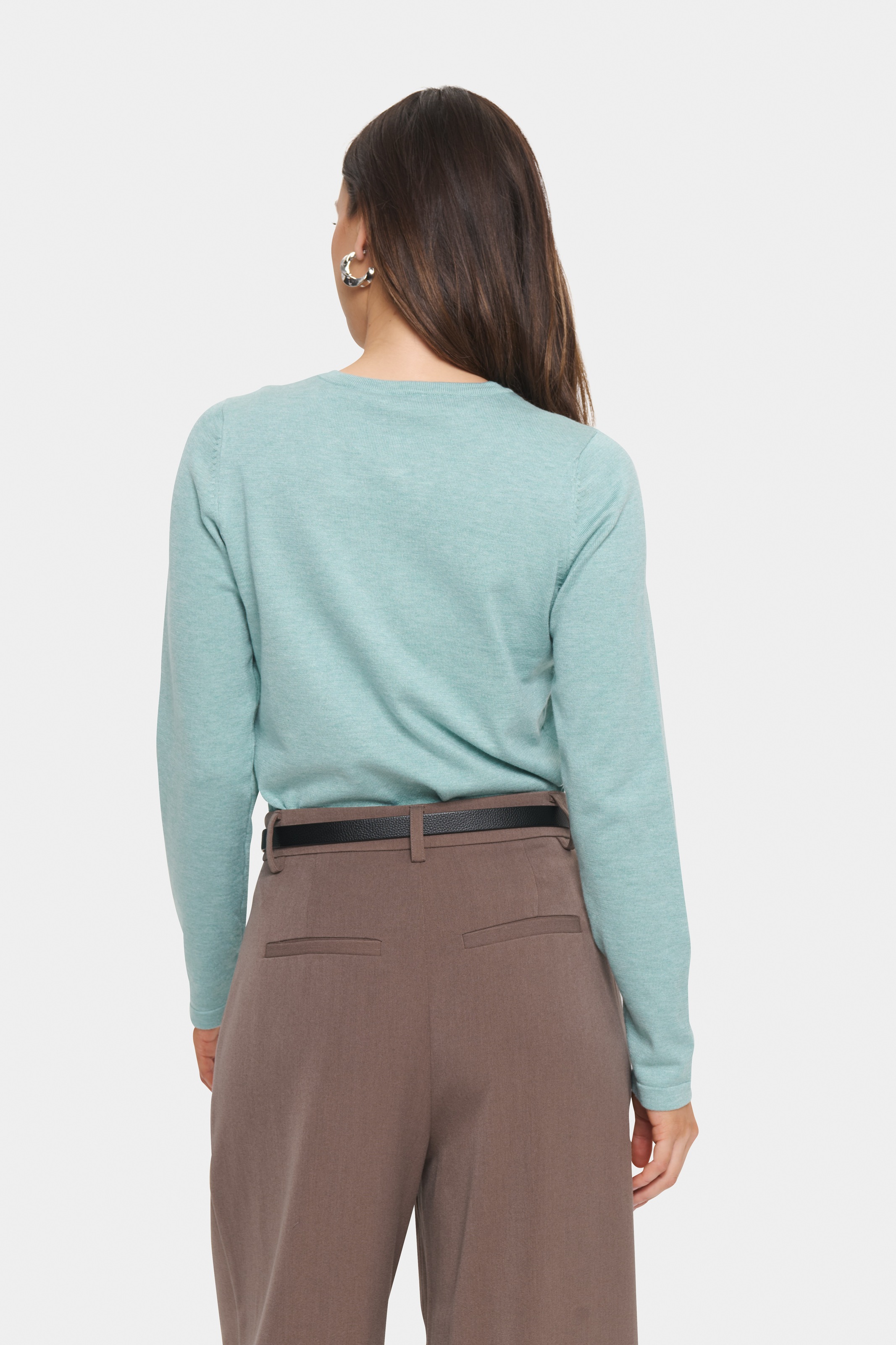 Thumbnail - Saint Tropez Strickjacke "A8661, MilaSZ R-Neck Cardigan" Viskose Feinstrick, Classic Fit