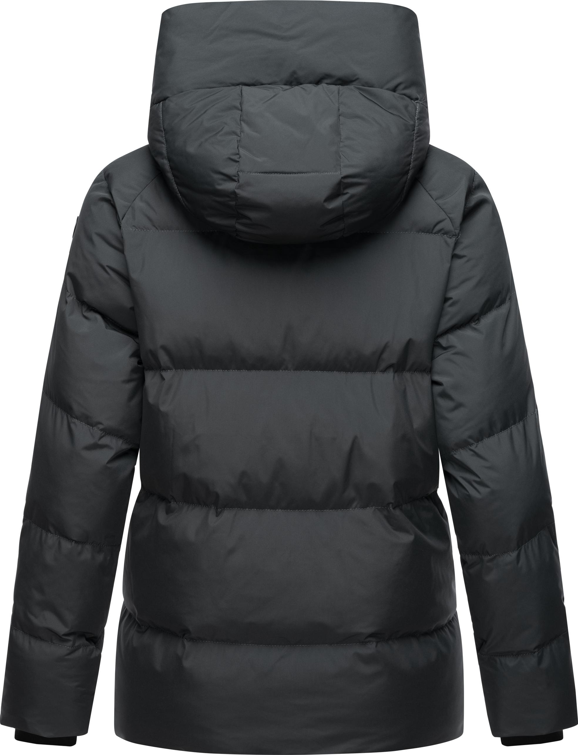 Ragwear Steppjacke »Cessi«, mit Kapuze, Wasserdichte Damen Winterjacke mit großer Kapuze