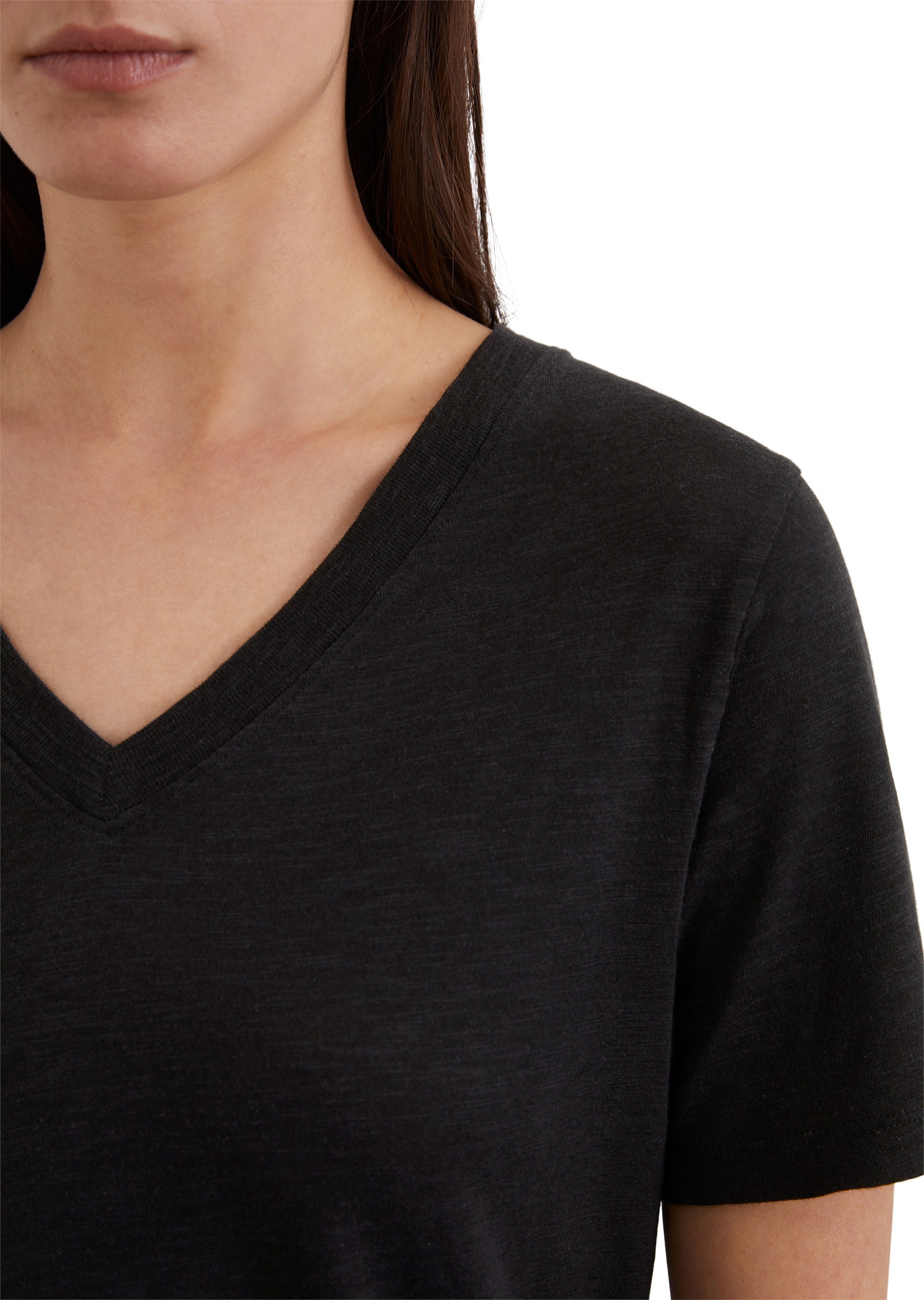 Marc O'Polo T-Shirt »aus Baumwolle-Viskose-Mix«