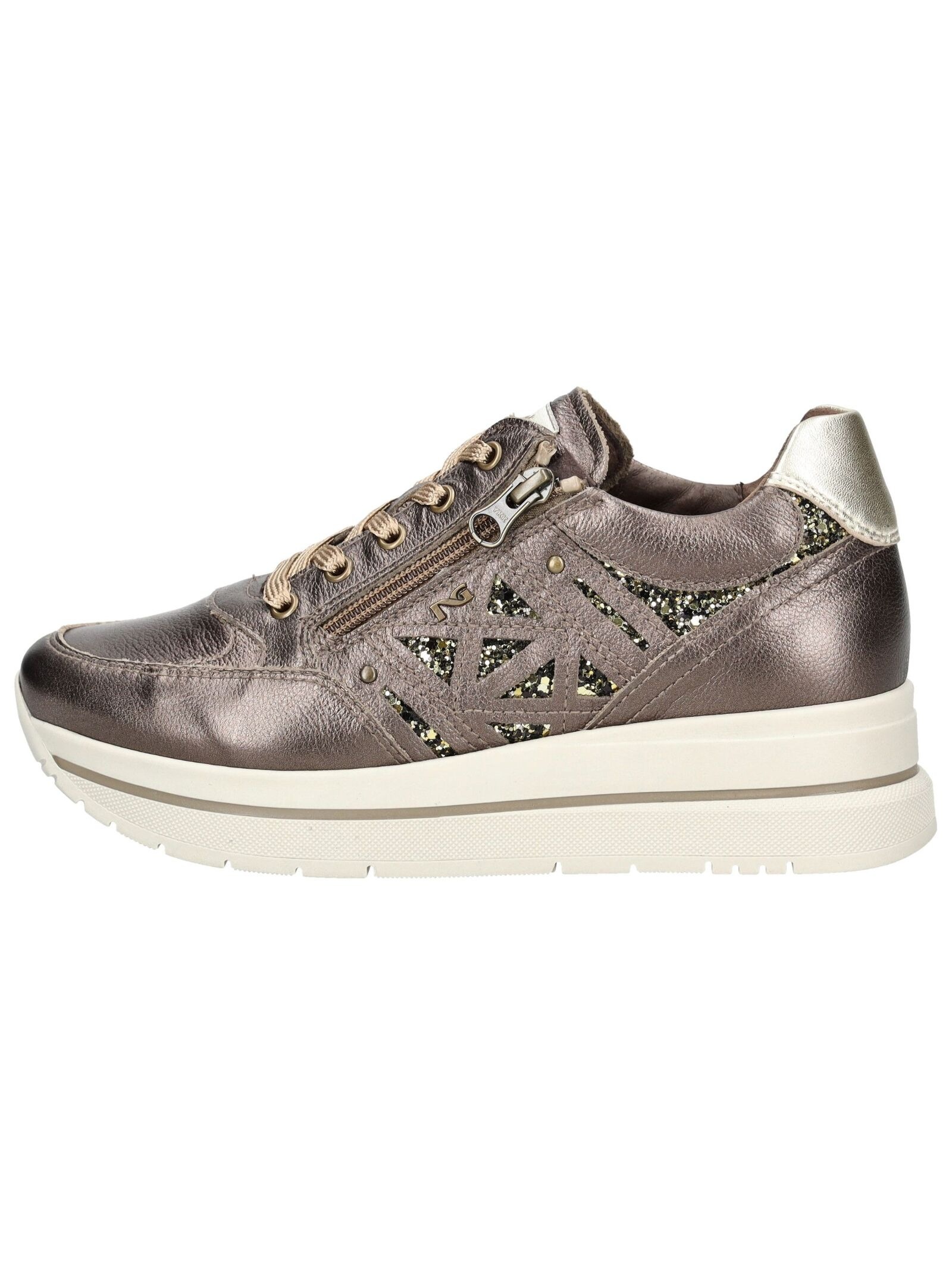 Nero Giardini Plateausneaker "Nero Giardini Sneaker Leder/Textil" günstig online kaufen