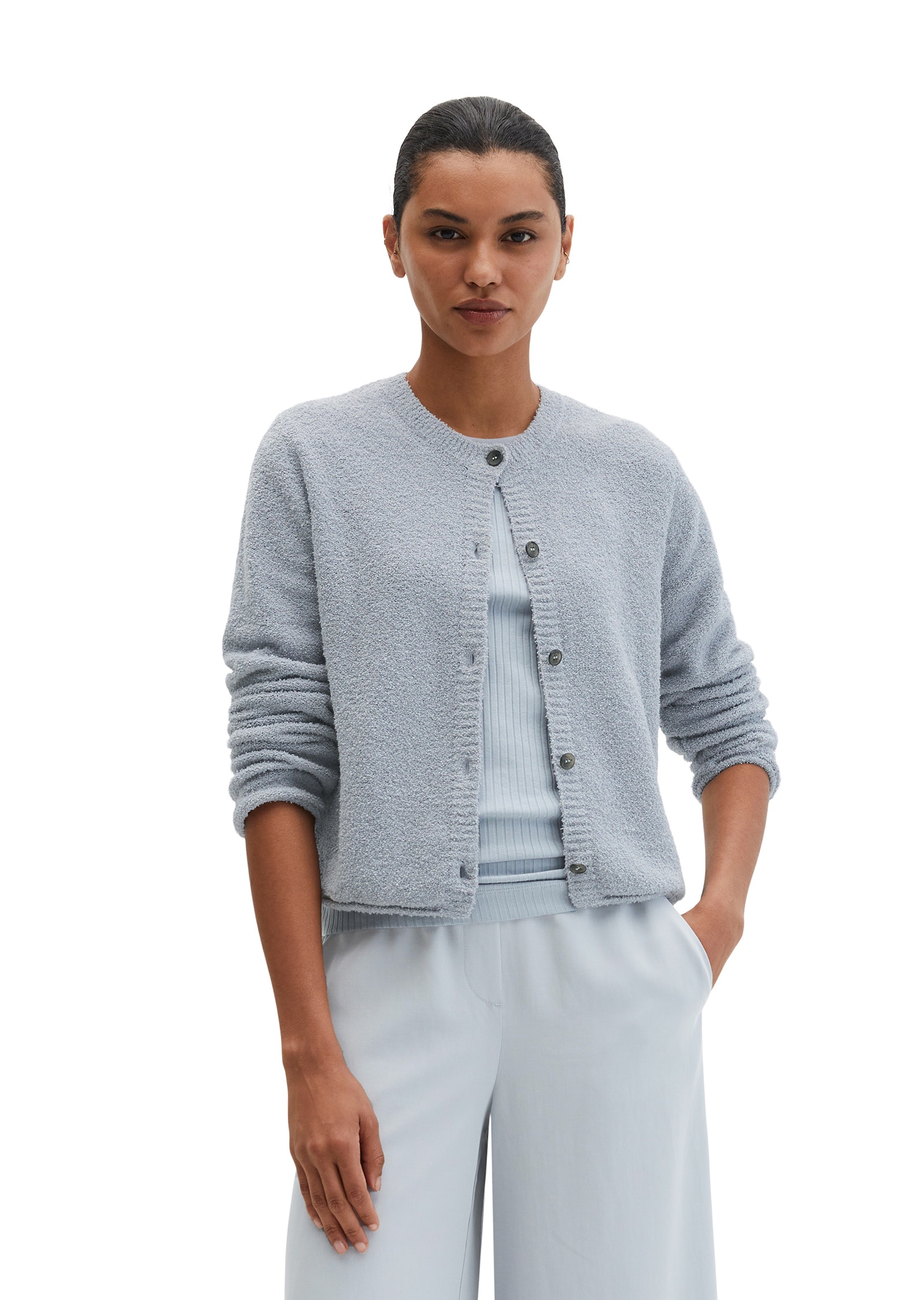 Marc O'Polo Cardigan »aus Bouclé-Garn«