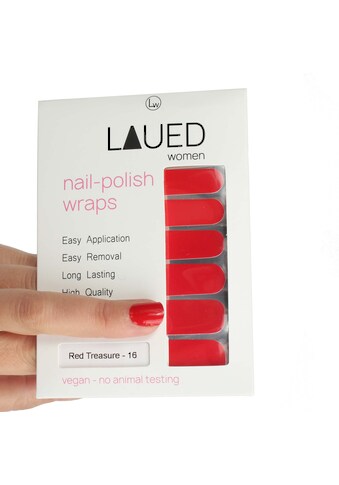 LAUED Nagellack »solid red« iš zertifizierte...