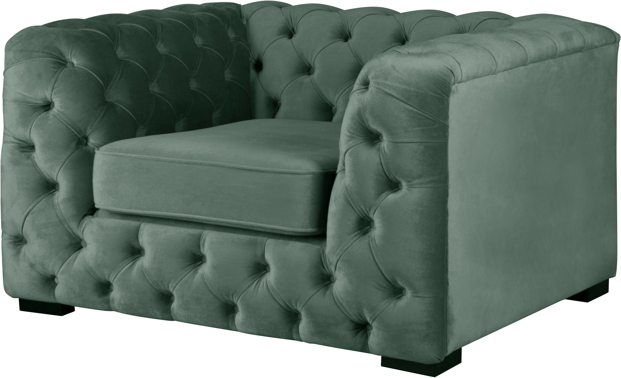 Guido Maria Kretschmer Home&Living Chesterfield-Sessel »Kalina Sessel«, mit klassischer Chesterfield-Knopfheftung, sehr hochwertige Qualität