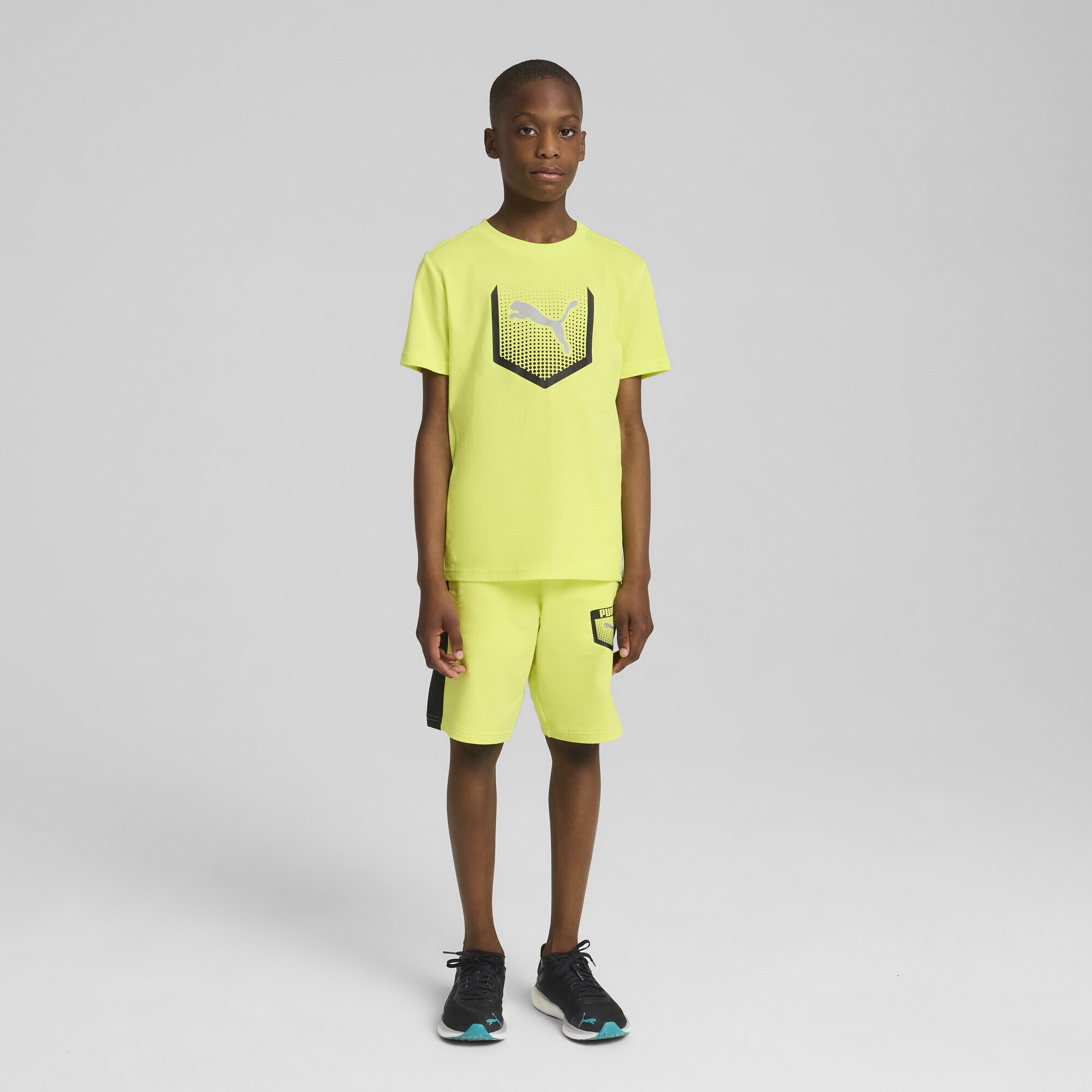 PUMA Sporthose »Active Sports Graphic Sweat-Shorts Jungen«