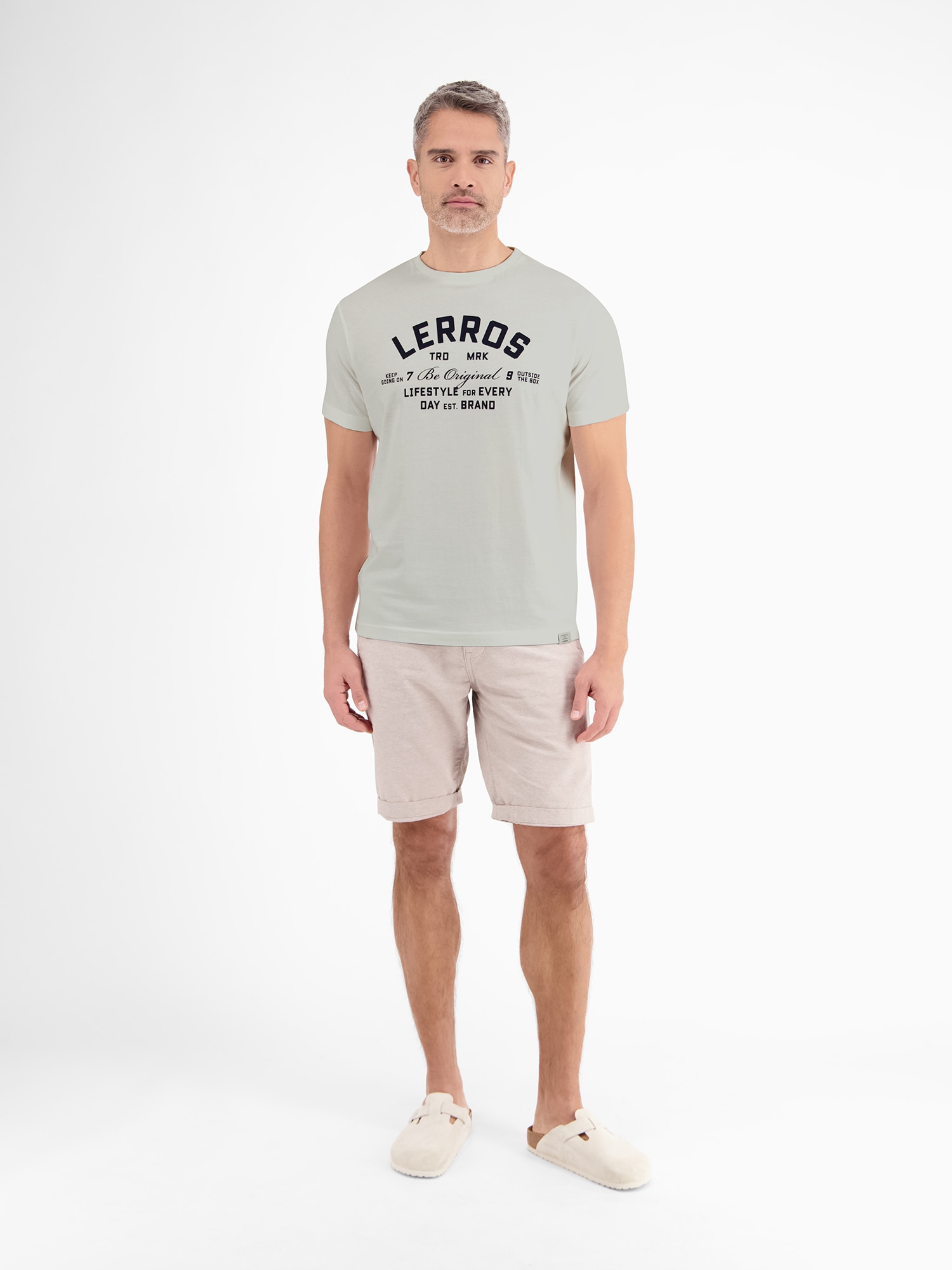 LERROS T-Shirt »Sommerliches T-Shirt mit Print«