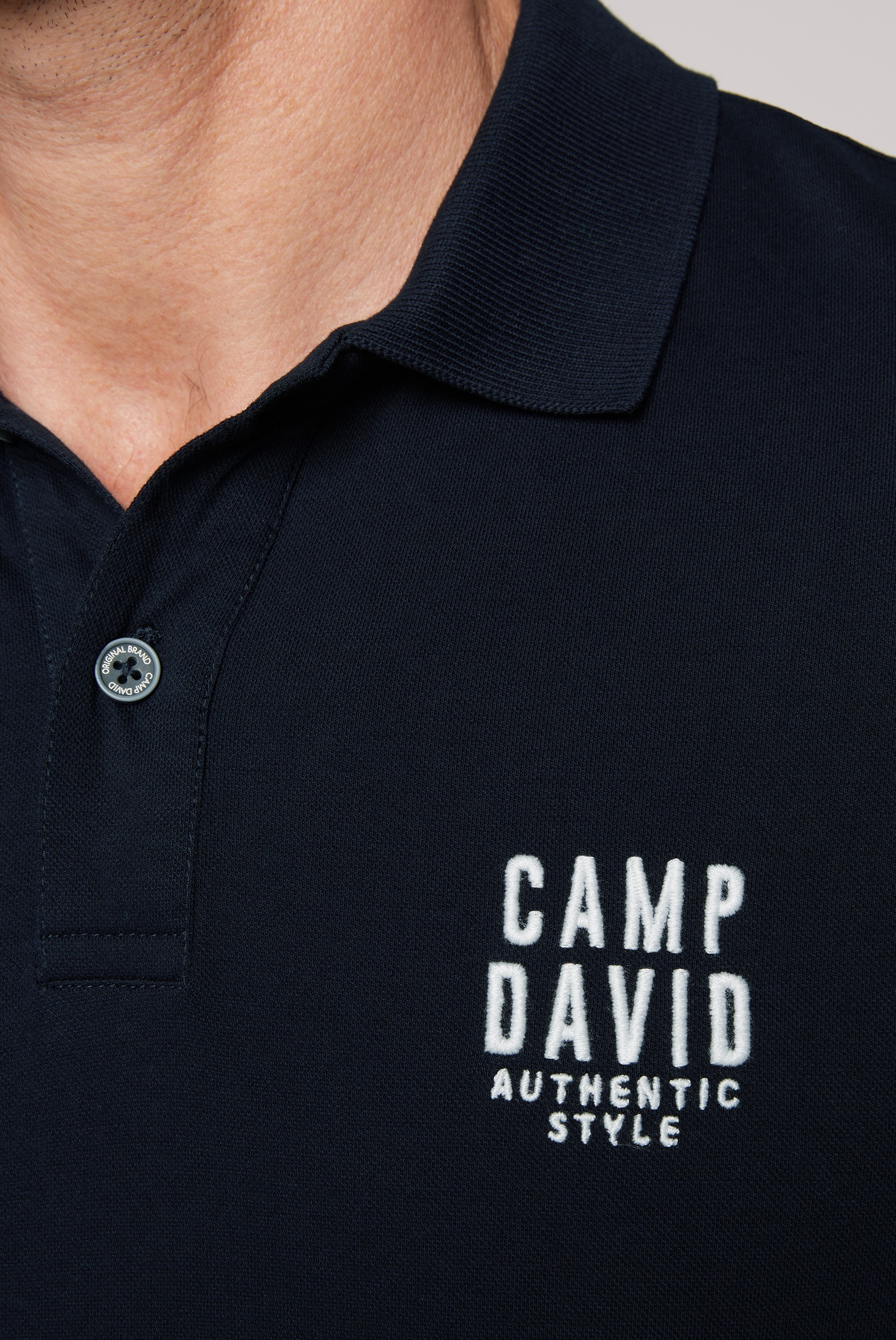 CAMP DAVID Poloshirt, mit Elasthan-Anteil