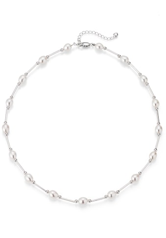 Perlenkette »Schmuck Geschenk Halsschmuck Halskette Halsreif Collier Perle«