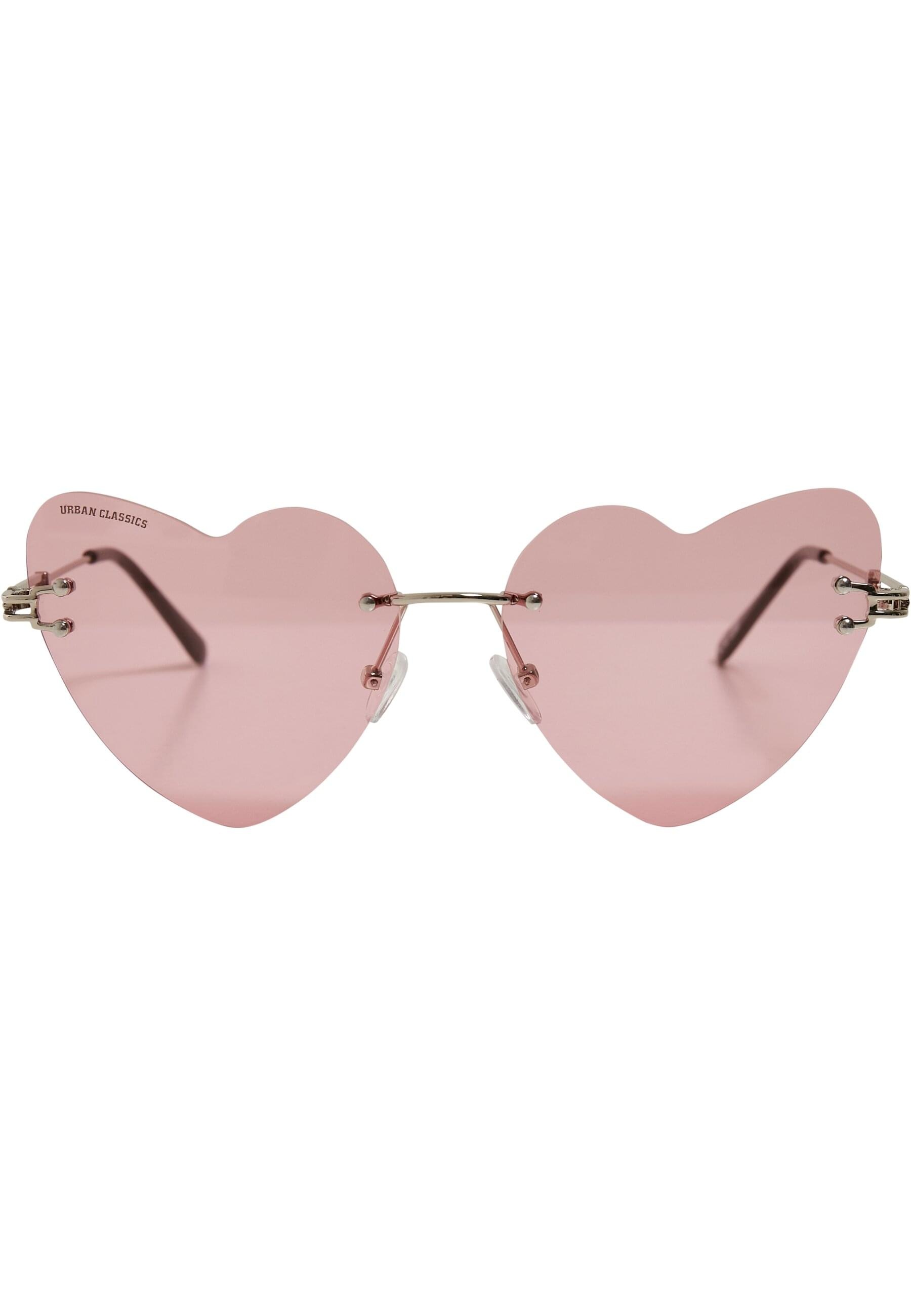 URBAN CLASSICS Sonnenbrille »Unisex Sunglasses Heart With Chain« online  kaufen | BAUR