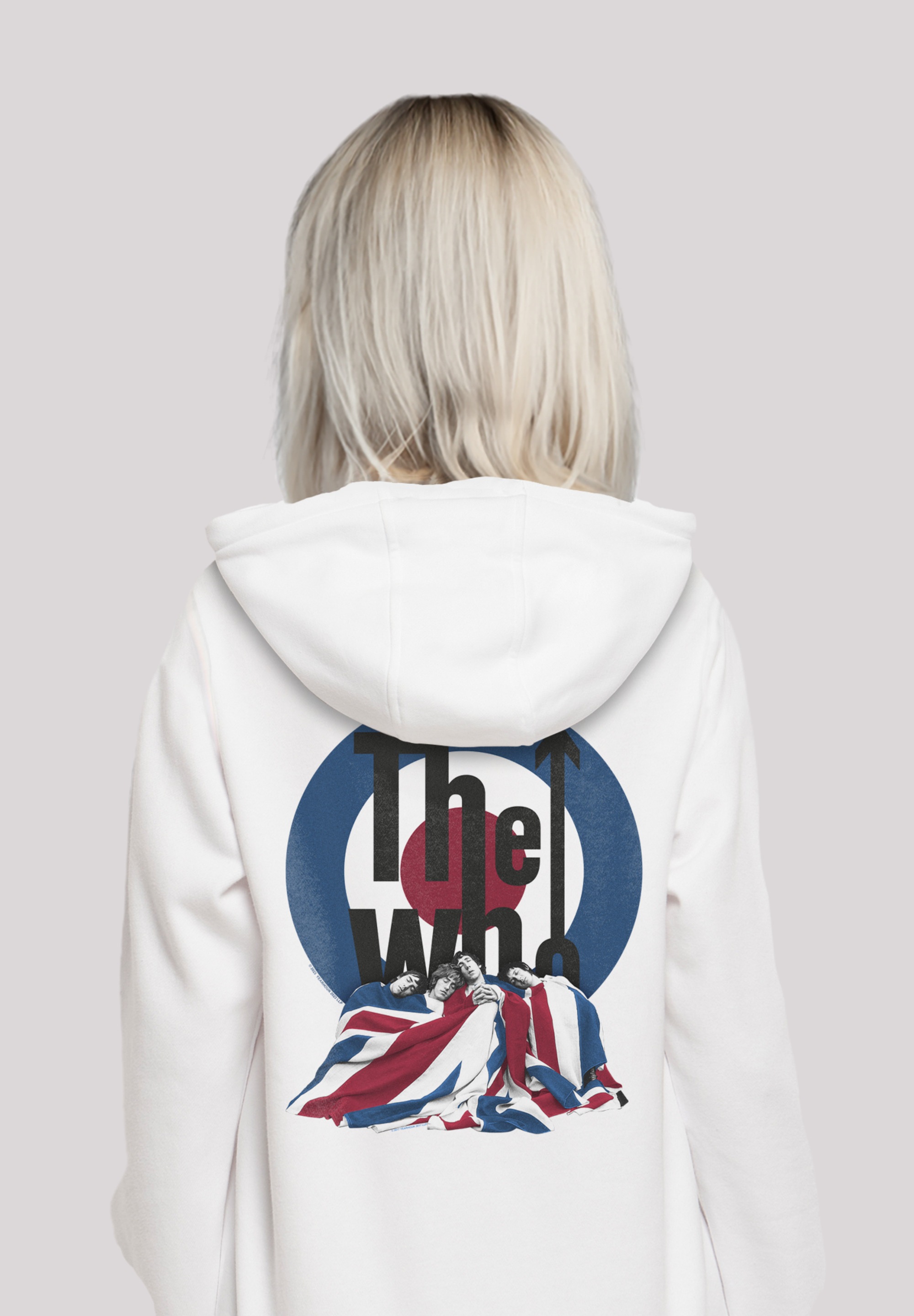F4NT4STIC Megztinis su gobtuvu »The Who Flag Bla...