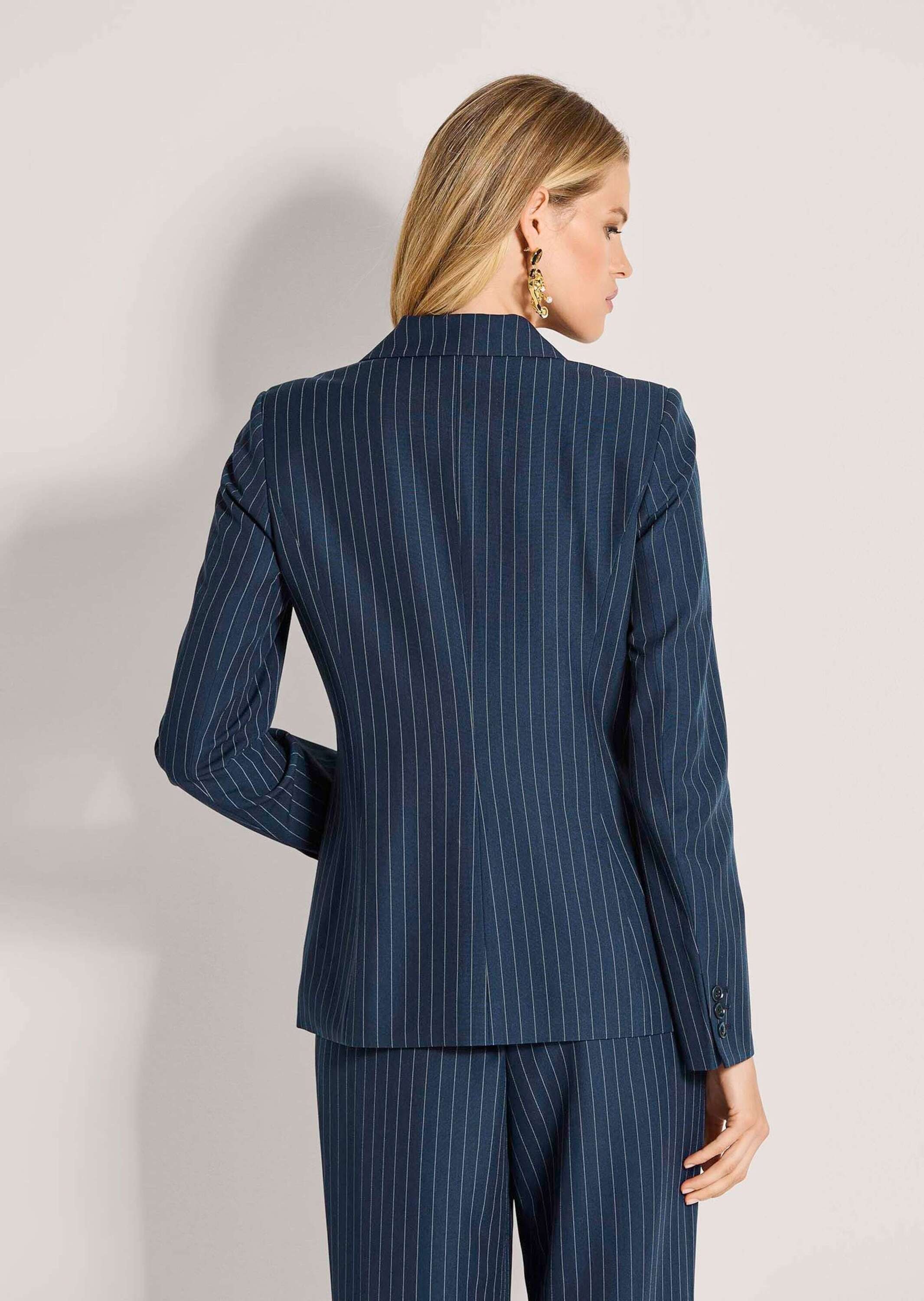 MADELEINE Jackenblazer »Blazer Longblazer mit Nadelstreifen«