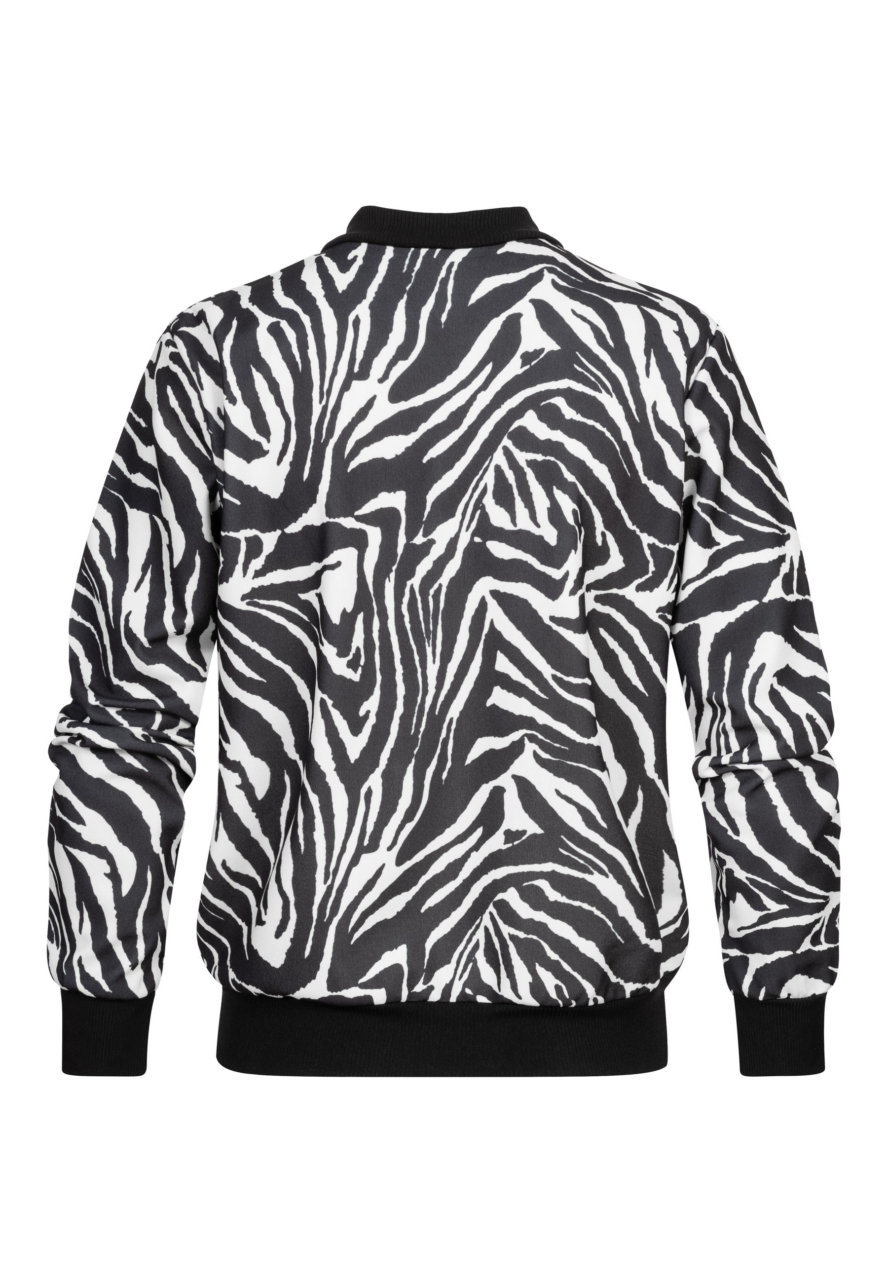 CLOUD 5IVE Bomberjacke »CLOUD 5IVE Blouson Bomber-Jacket with zebra print« 1 Stk. tlg. ohne Kapuze