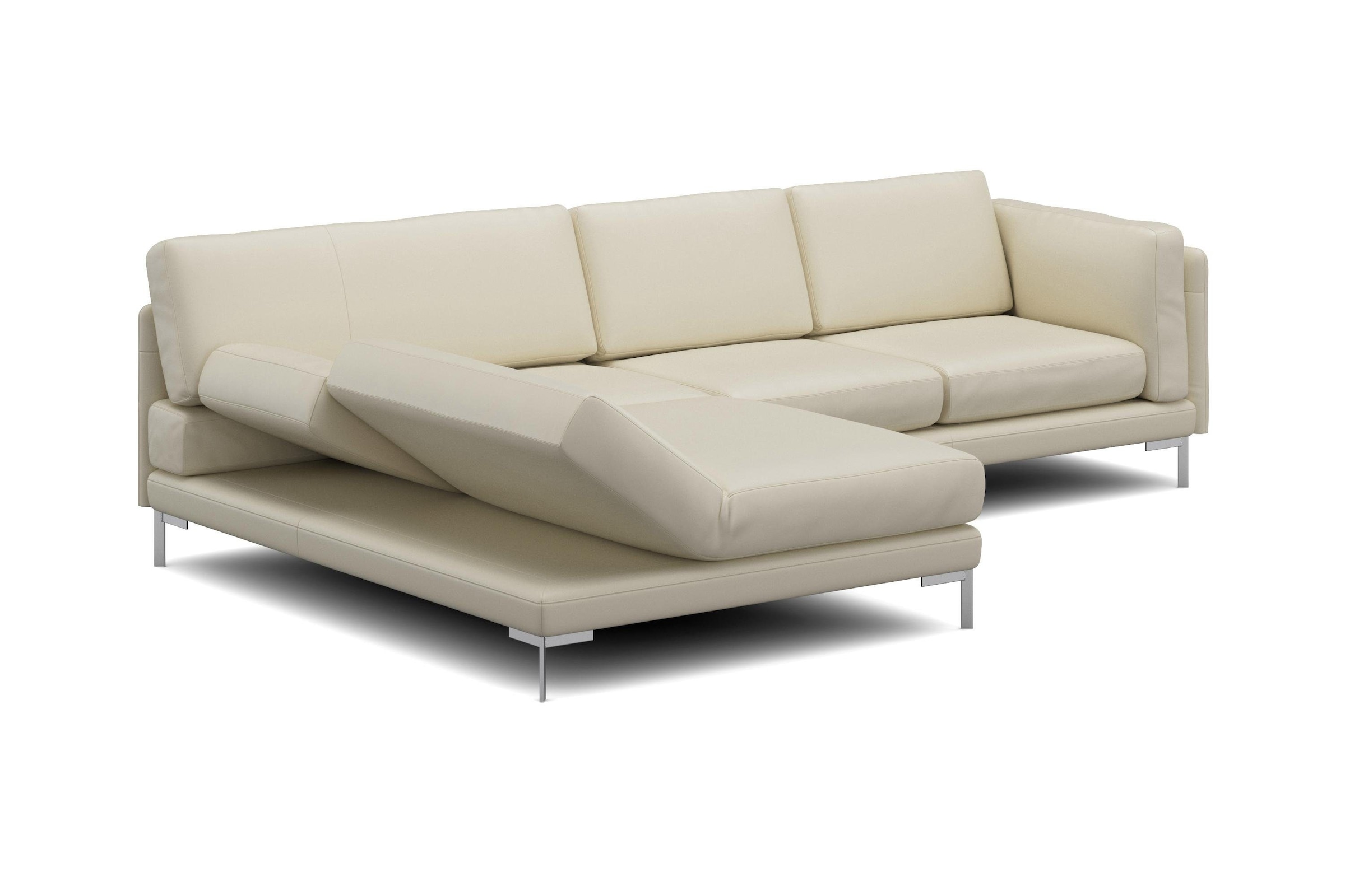 machalke® Ecksofa »vivien, L-Form«, mit diversen Armlehnenfunktionen