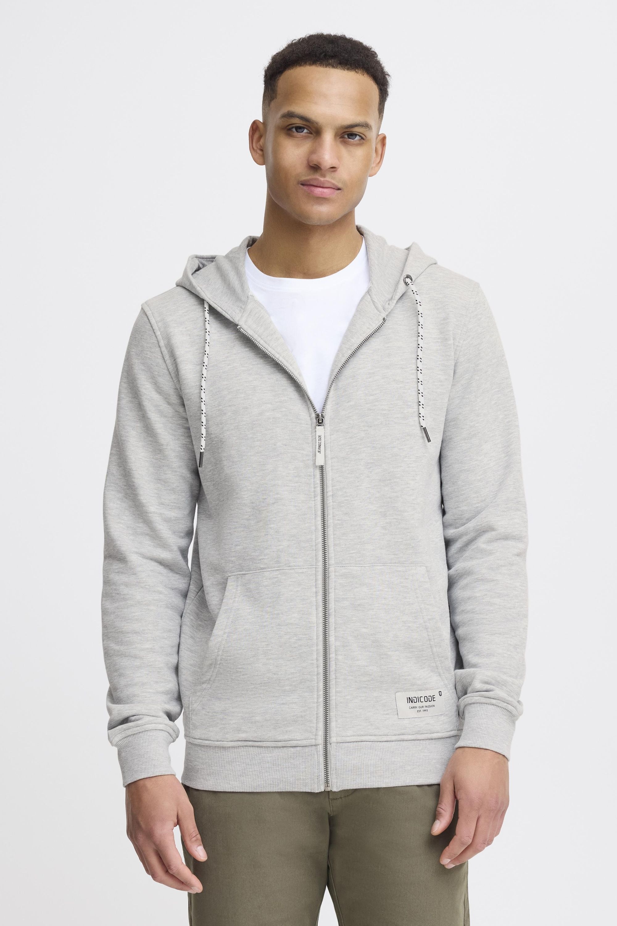 Indicode Strickpullover »Kapuzenfleecejacke IDPlayno«