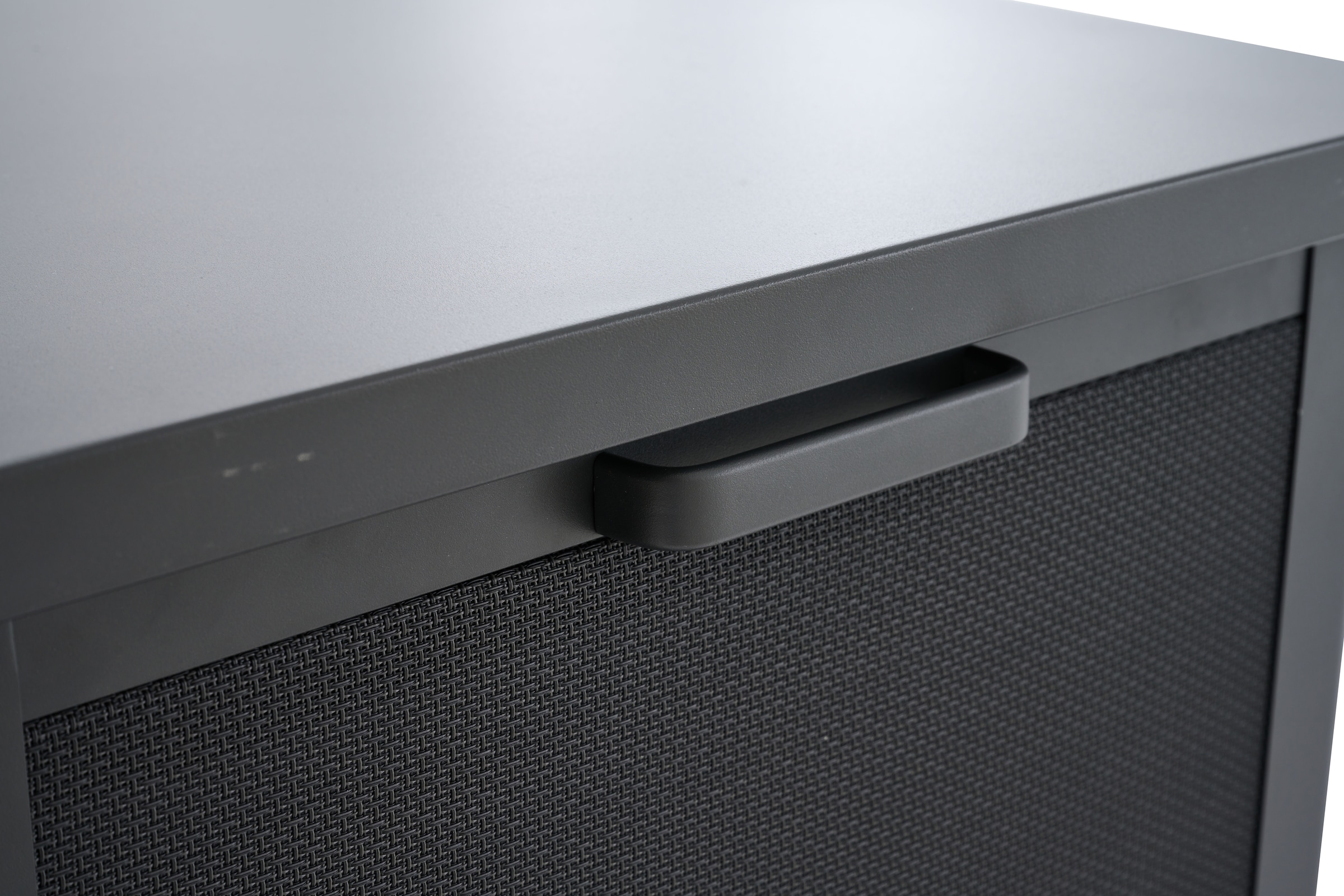 Siena Garden Kissenbox Gestell aus Aluminium, Ranotex® Bezug, 135x59x75cm anthrazit