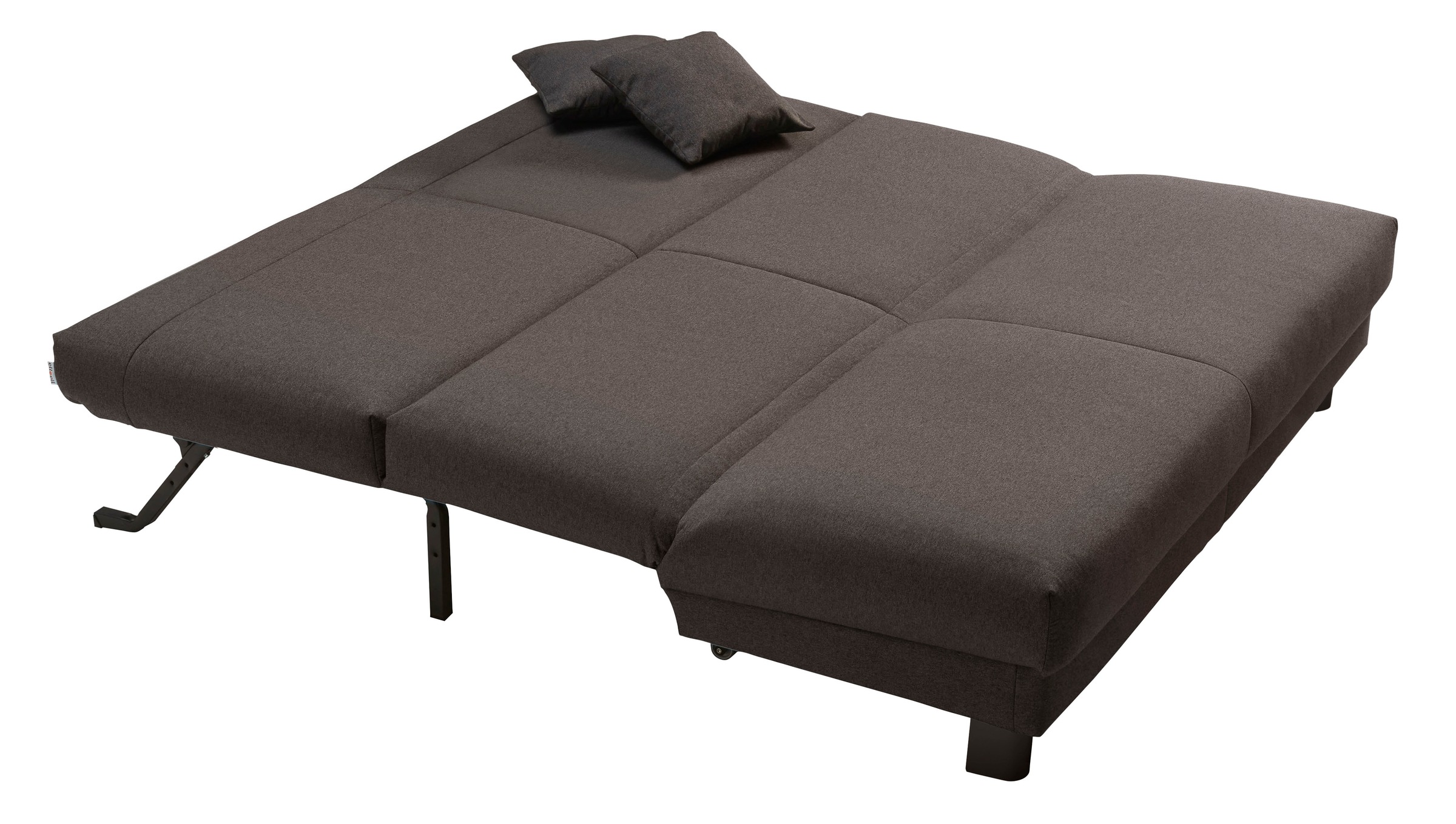 ell + ell Schlafsofa »Enny«, Breite 180 cm, Liegehöhe 45 cm, Füße schwarz