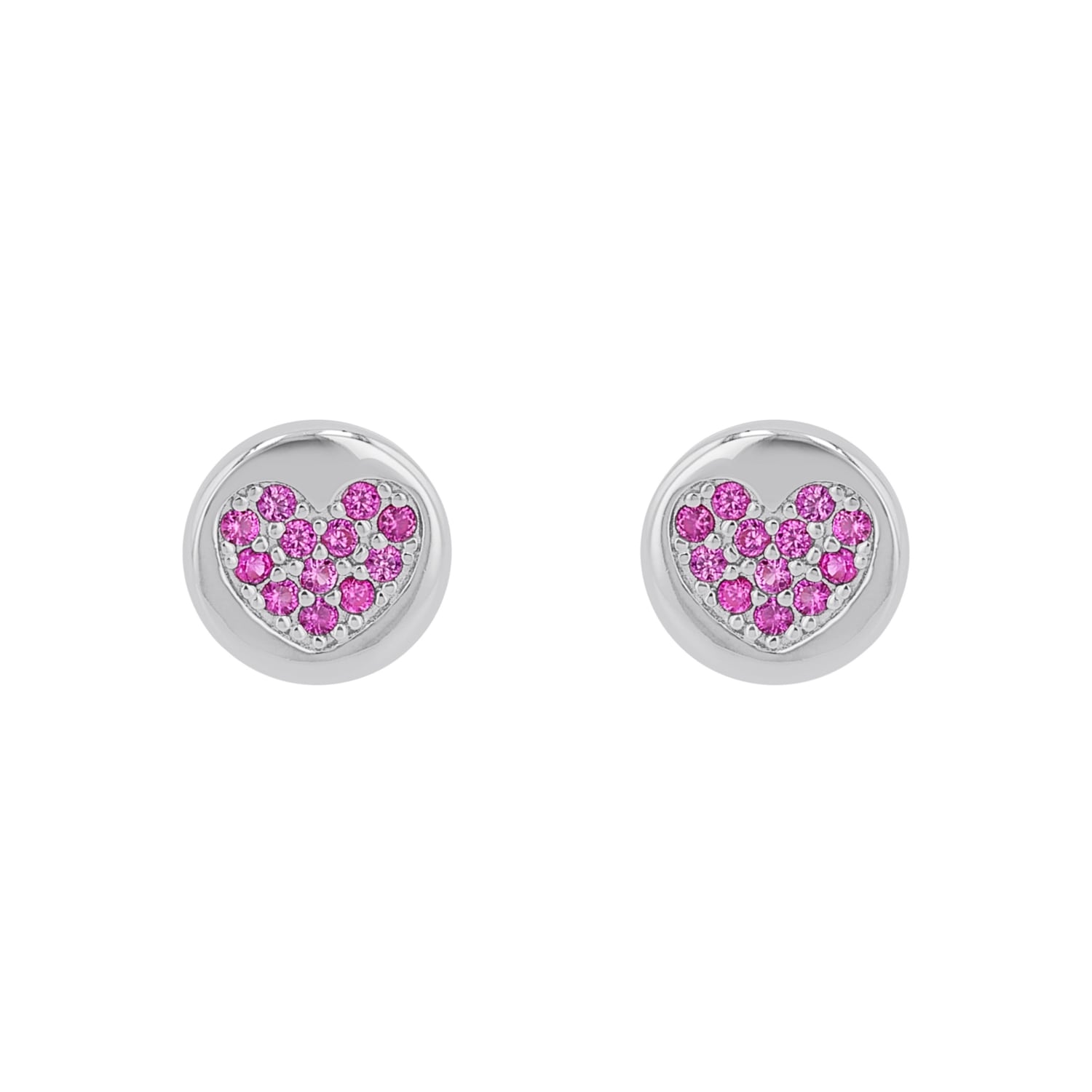 Prinzessin Lillifee Paar Ohrstecker »Herzen, 2037919«, mit Zirkonia (synth.)