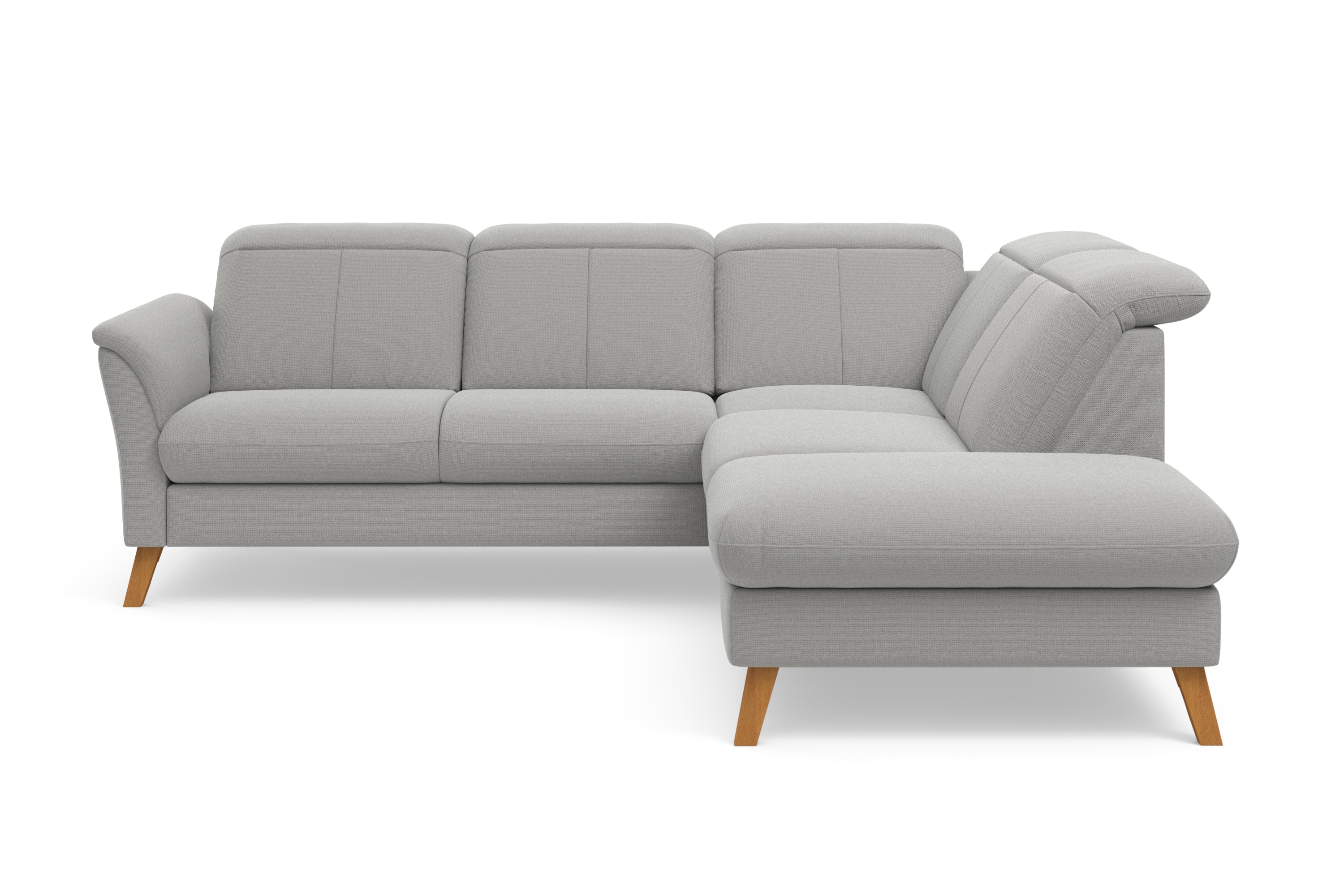 sit&more Ecksofa "Romero L-Form" wahlweise mit oder ohne TV-Funktion, Schlaffunktion, Bettkasten