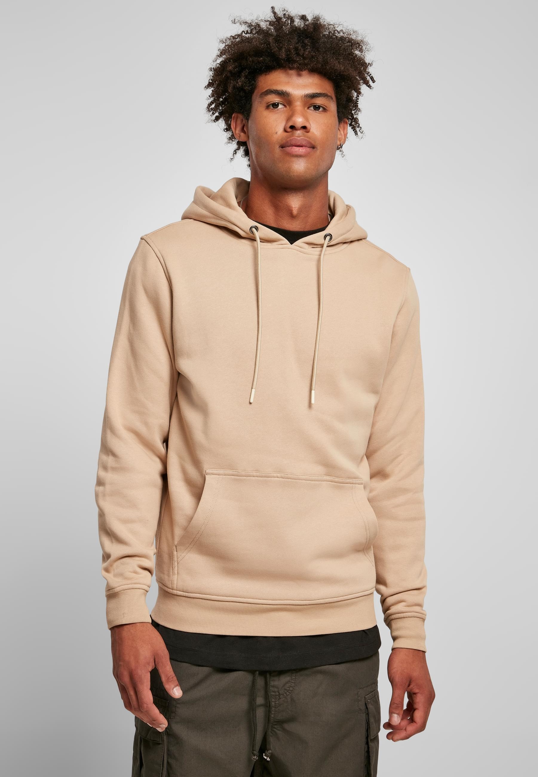 URBAN CLASSICS Sweatshirt »Urban Classics Herren Basic Terry Hoody«, (1 tlg.)