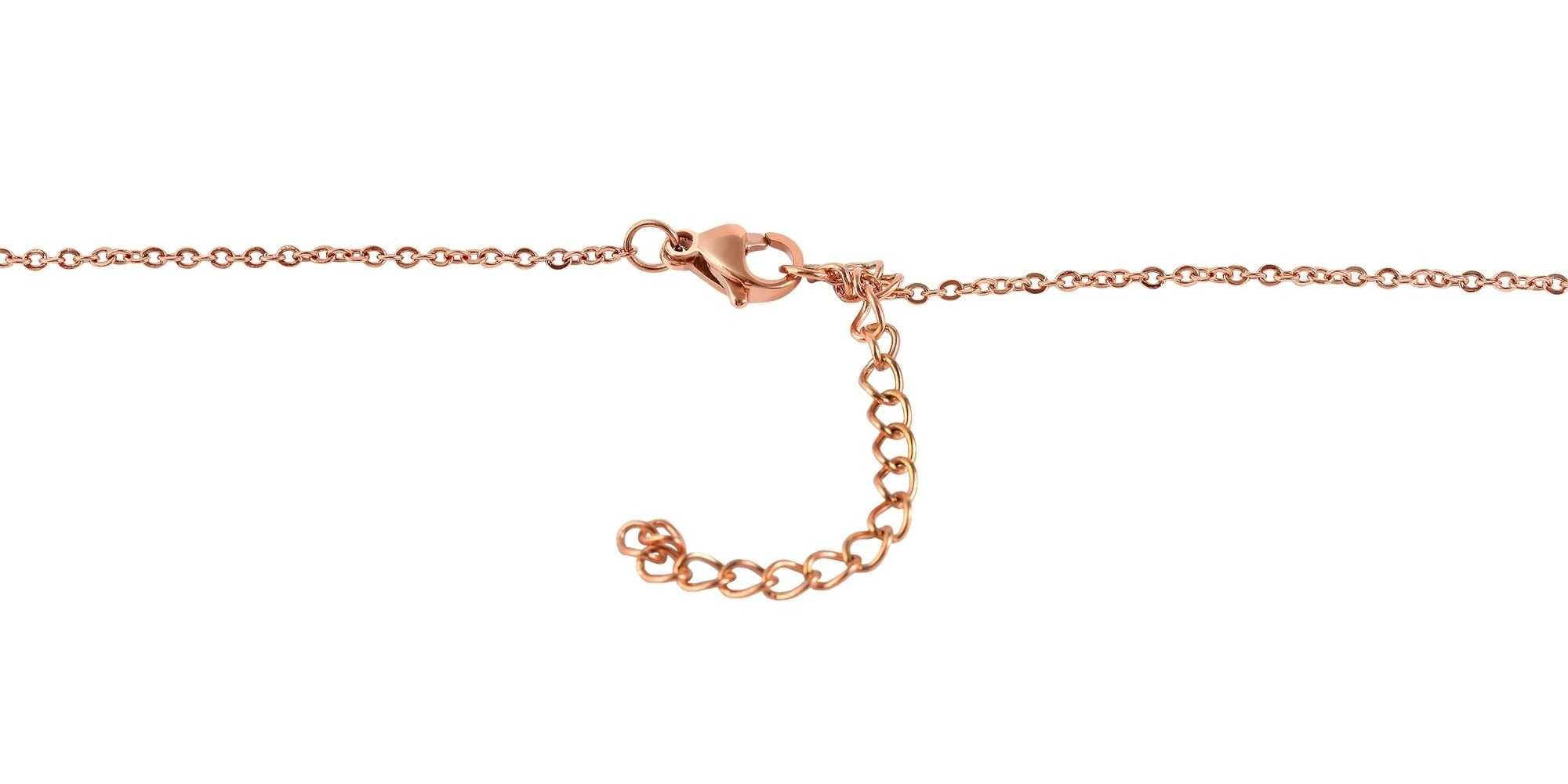 Adelia´s Kette ohne Anhänger »Damen Halskette mit Anhänger – Kleeblatt aus Edelstahl« Perfekt zum Verschenken an besondere Menschen
