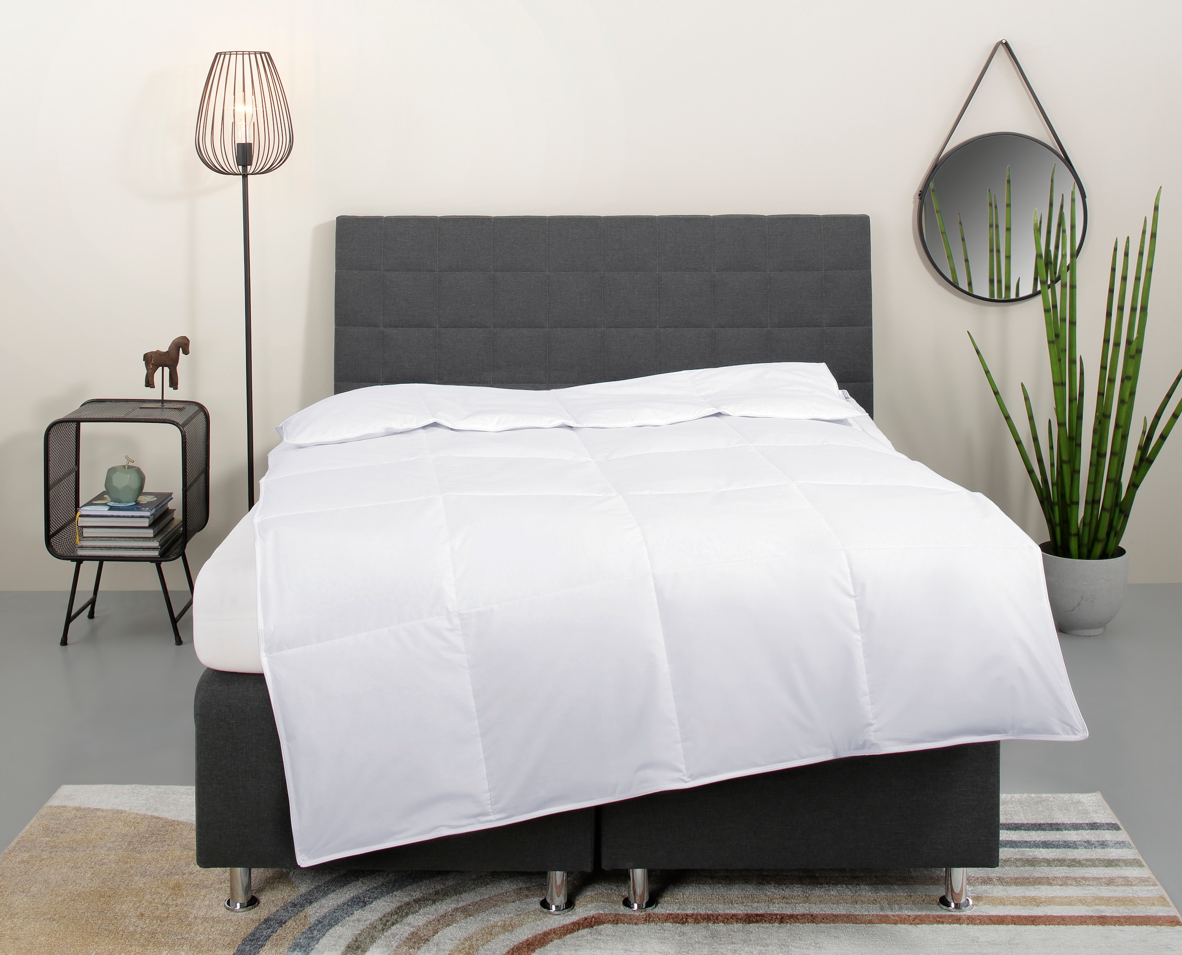 OTTO home Daunenbettdecke "Cyra, Bettdecke 135x200 cm, 155x220 cm" leicht F günstig online kaufen