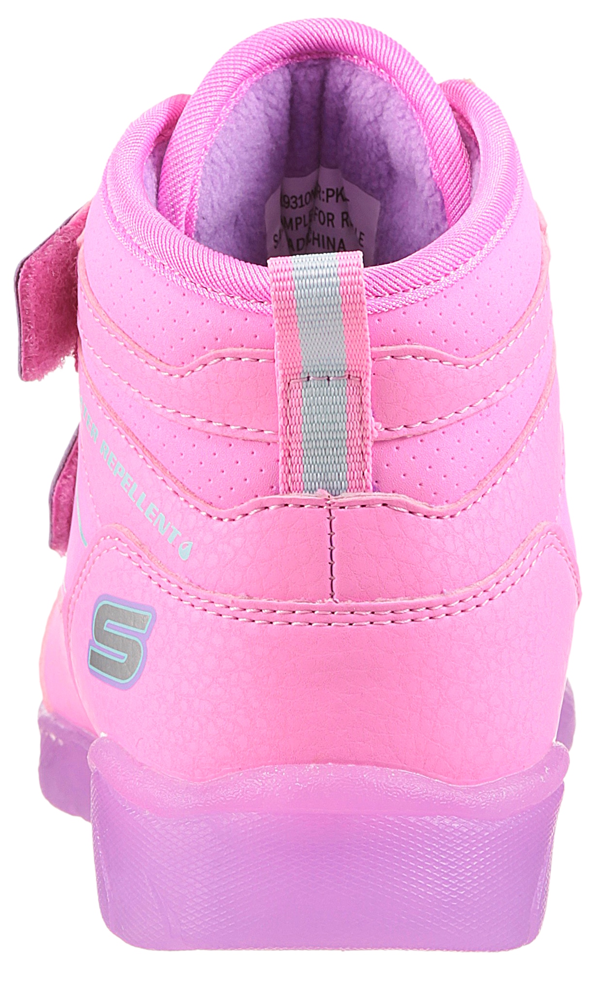 Skechers Klettstiefel »ILLUMI-BRIGHTS«, Winterstiefel mit Blinkfunktion, Größenschablone zum Download