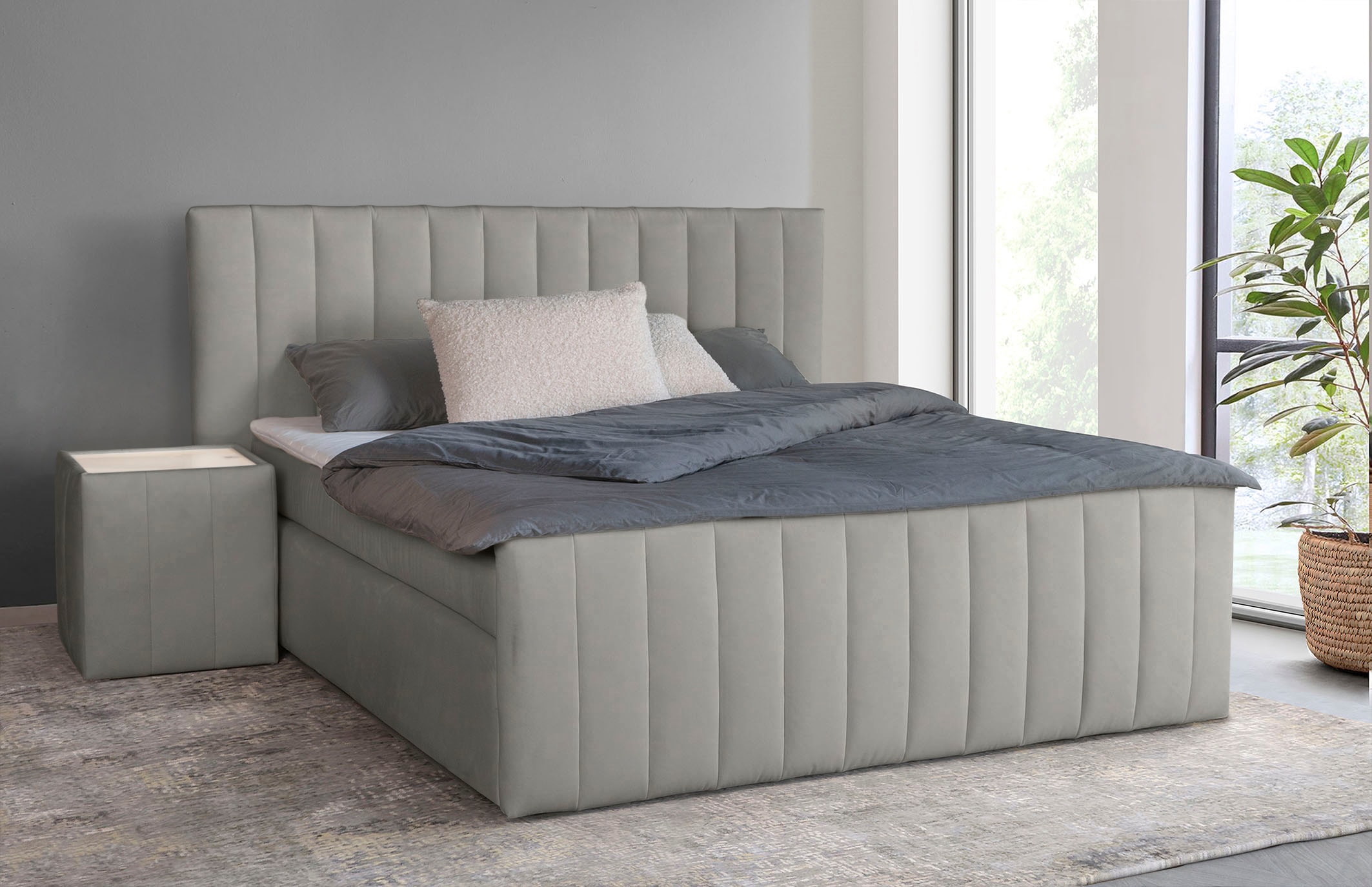 Home affaire Boxspringbett "Effy inkl. Bettkasten und Topper, erhältlich in günstig online kaufen