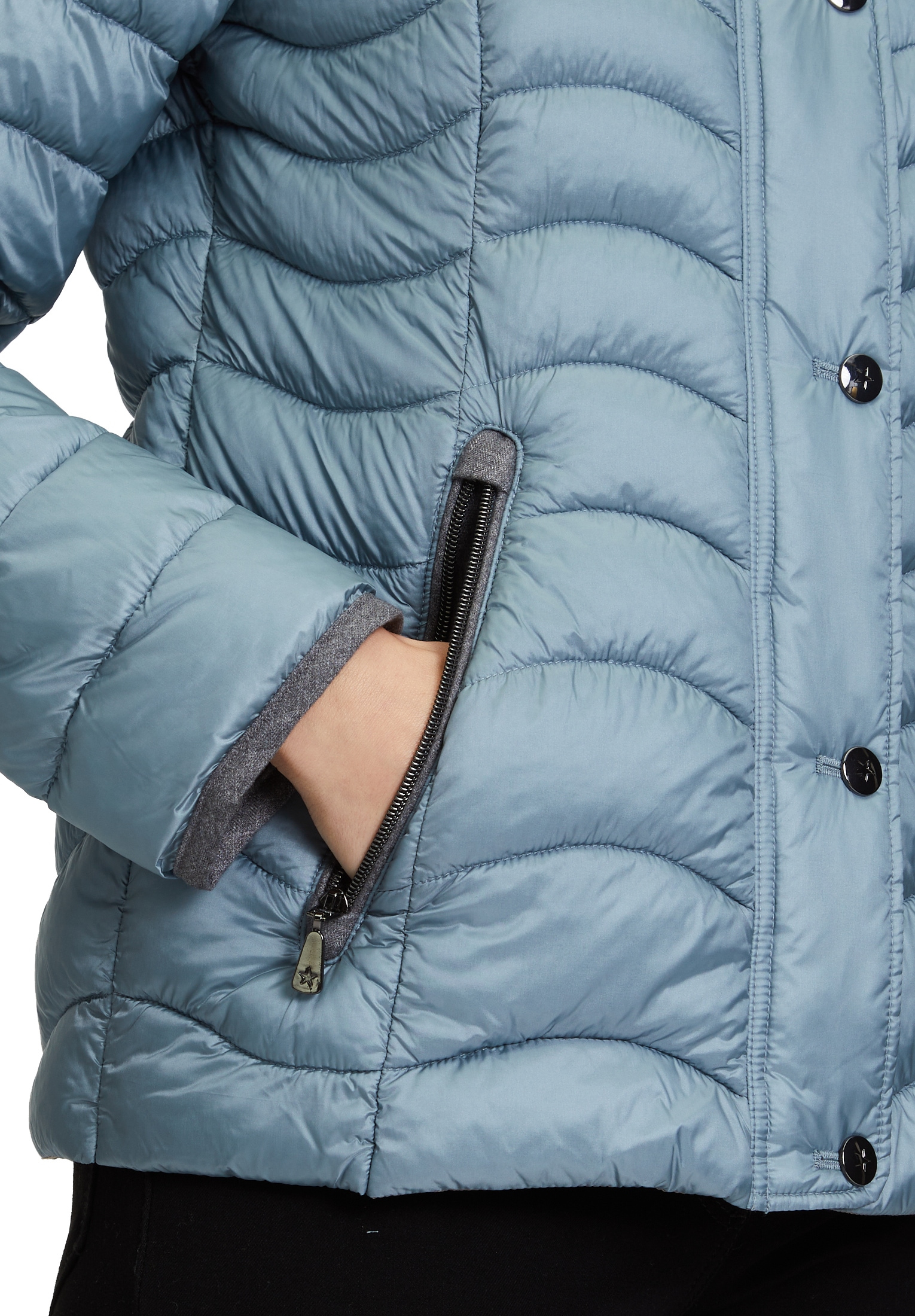 Gil Bret Steppjacke »Gil Bret Steppjacke Kunstdaune«, mit Kapuze
