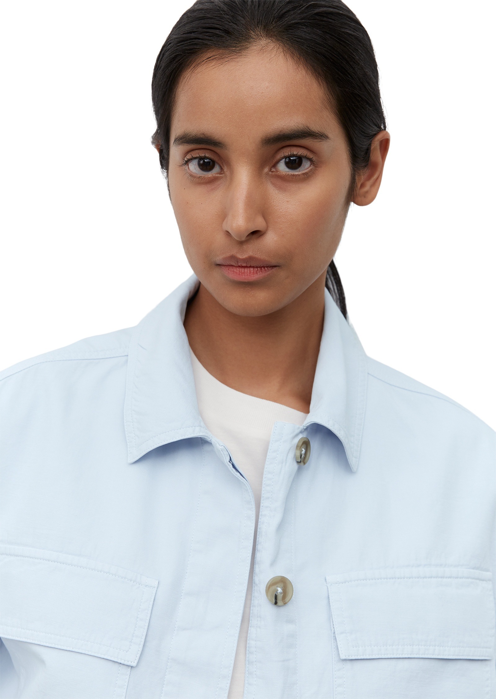 Marc O'Polo Kurzjacke »aus Organic-Cotton-Leinen-Mix«