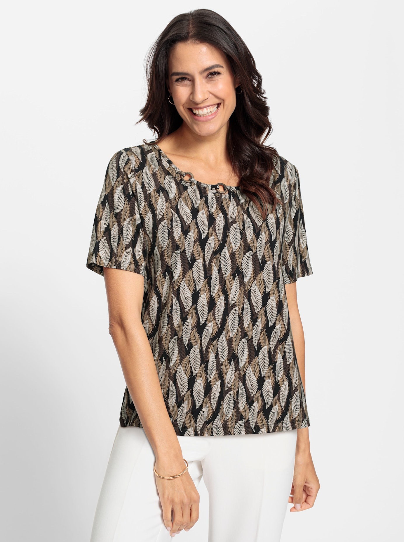 Inspirationen Print-Shirt "Print-Shirt" 1 Stk. tlg. günstig online kaufen