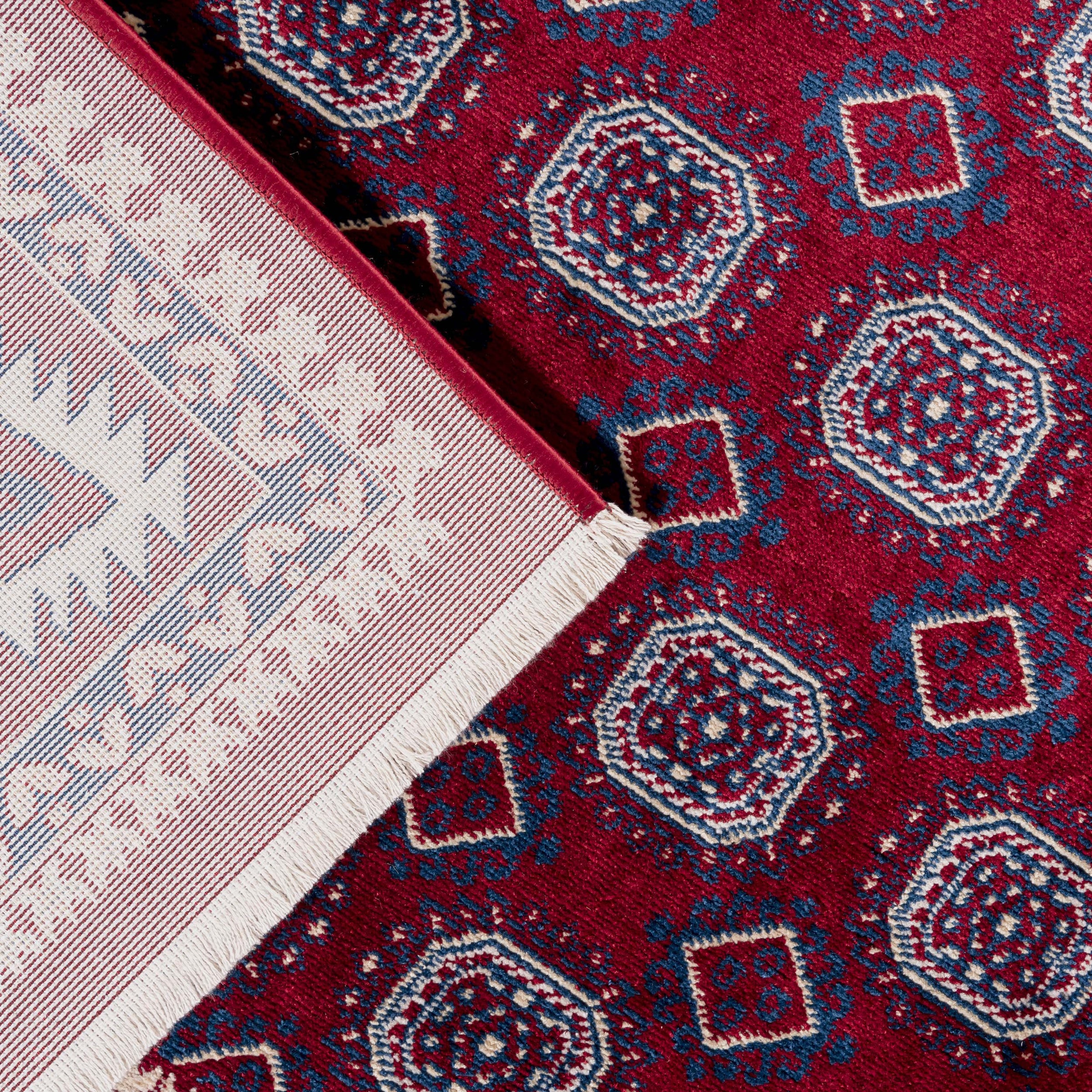 Sehrazat Teppich »Ornament 1358«, rechteckig, 10 mm Höhe, Kurzflor, Orient Ornament Optik, edler Glanz, weicher Flor