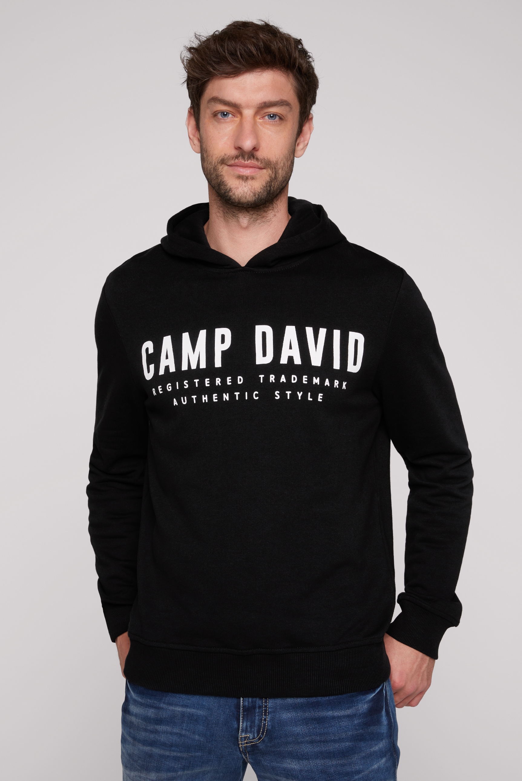 CAMP DAVID Kapuzensweatshirt, aus Baumwolle