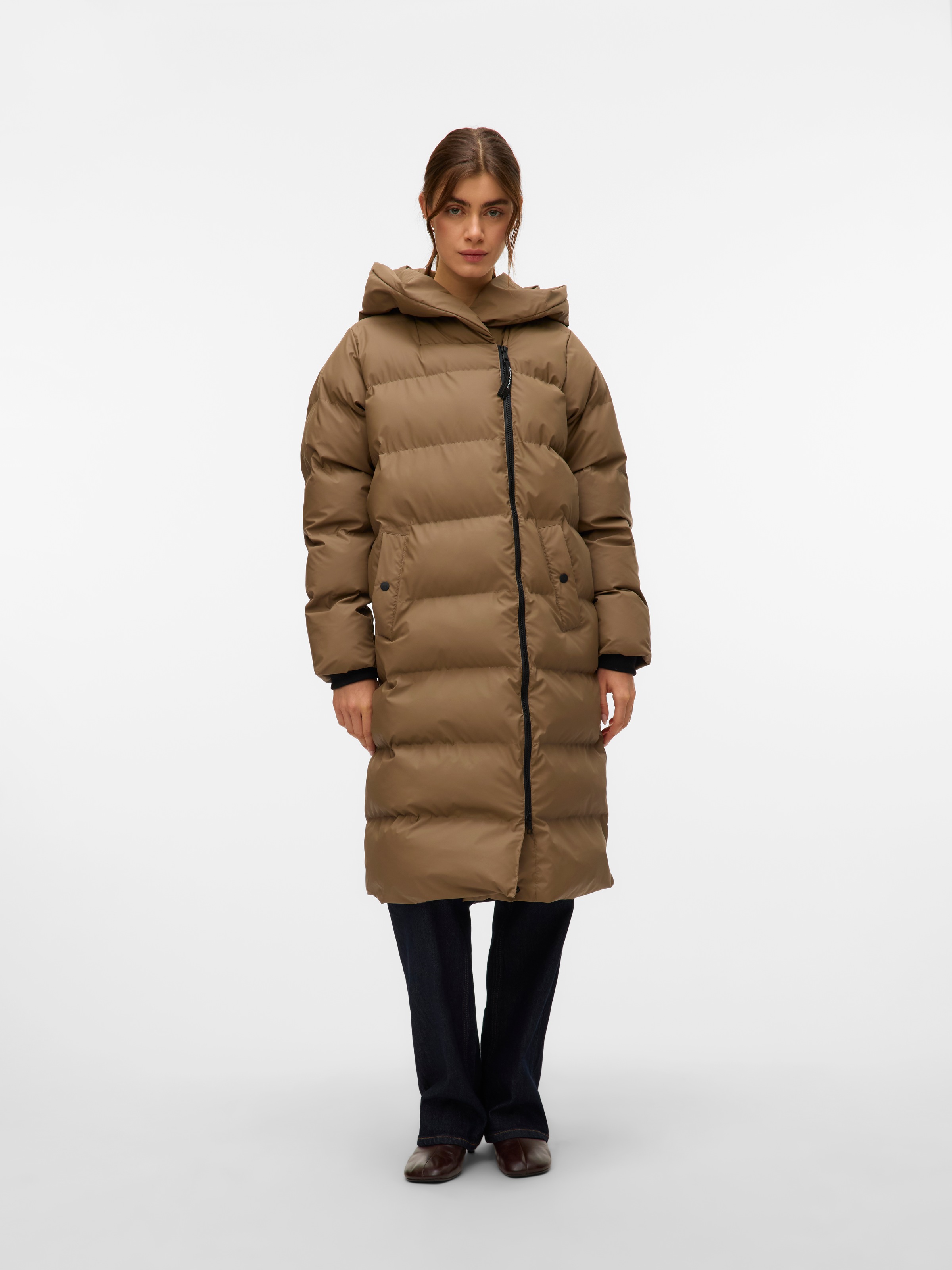 Thumbnail - Vero Moda Steppmantel "VMMIRIAM LONG COATED COAT BOO"