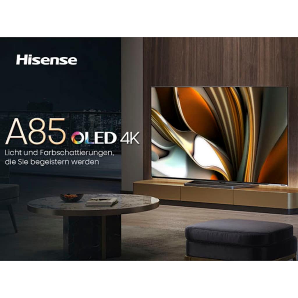 Hisense OLED-Fernseher »55A85H«, 139 cm/55 Zoll, 4K Ultra HD, Smart-TV