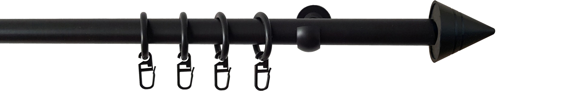 SN DECO GROUP Gardinenstange "Gardinenstange Como" 1 läufig-läufig Fixmaß günstig online kaufen