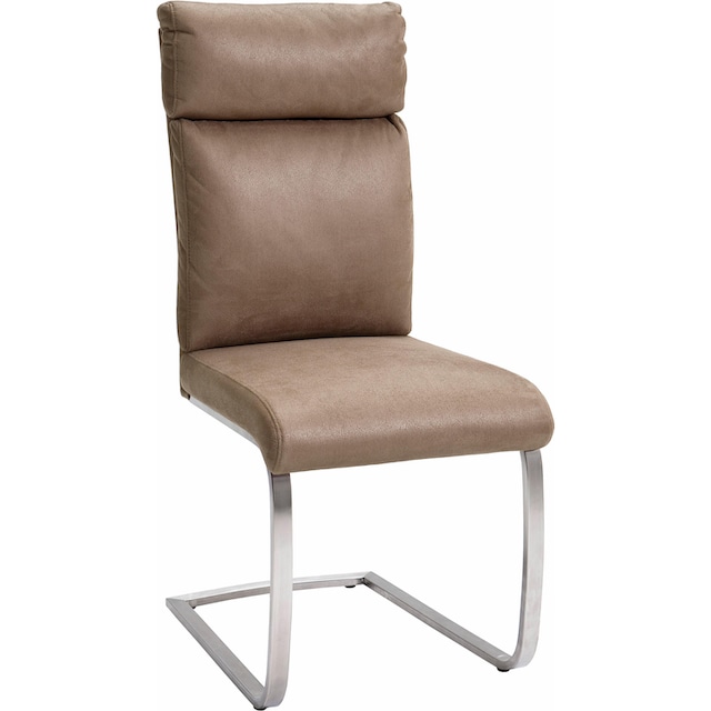 MCA furniture Freischwinger, (Set), 2 St., Microfaser, Stuhl belastbar bis  130 Kg bestellen | BAUR