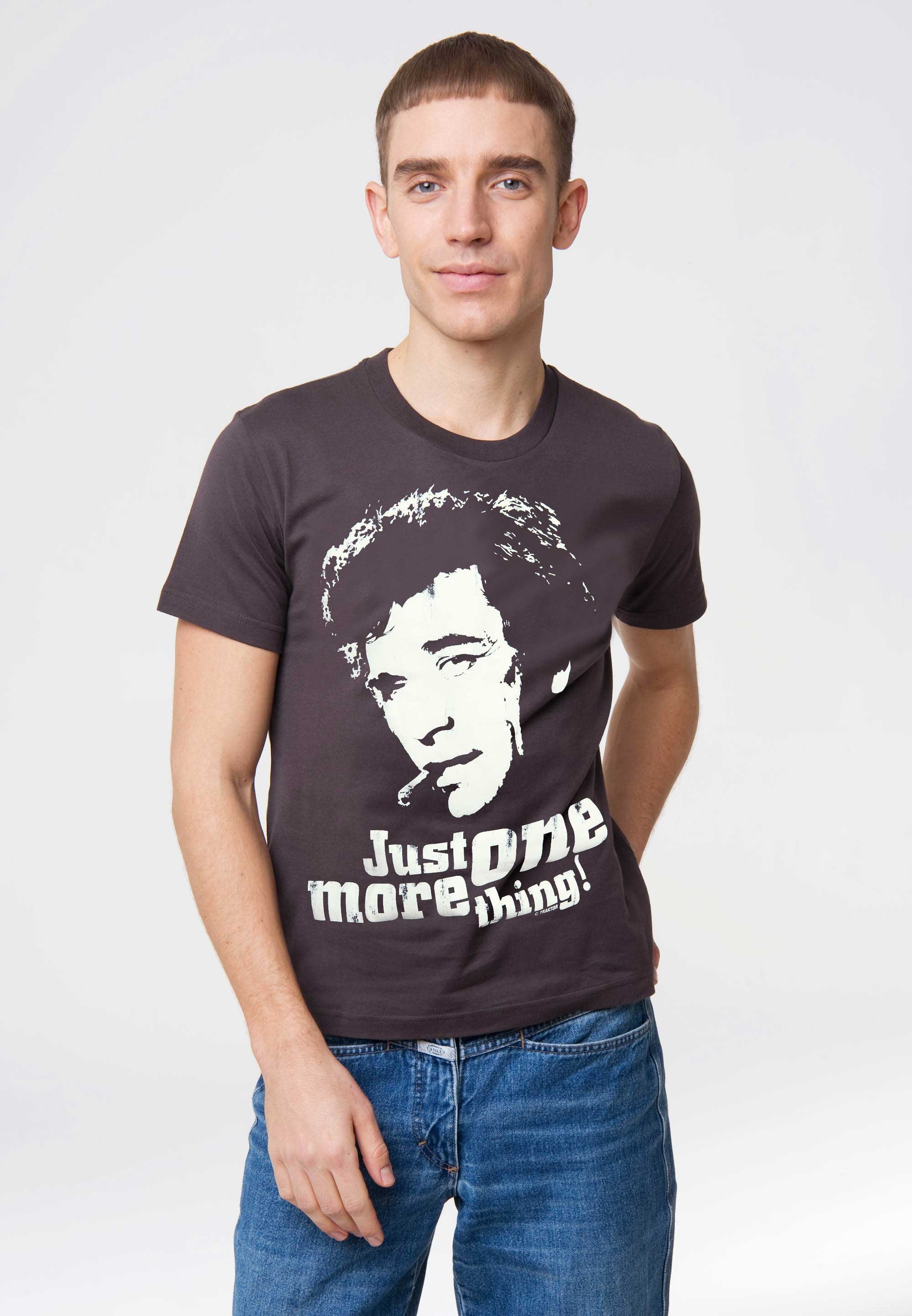 T-Shirt »Columbo - Just One More Thing«, mit coolem Print
