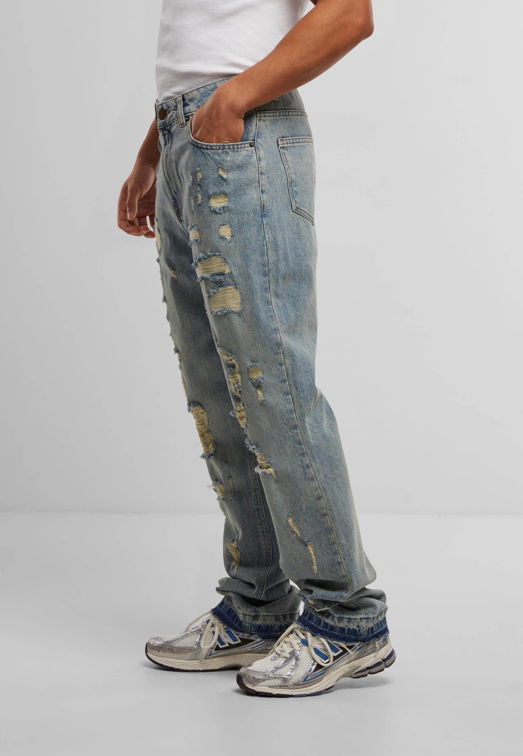 2Y Studios Bequeme Jeans »2Y Studios 2Y Firio Destroyed Straight Jeans«