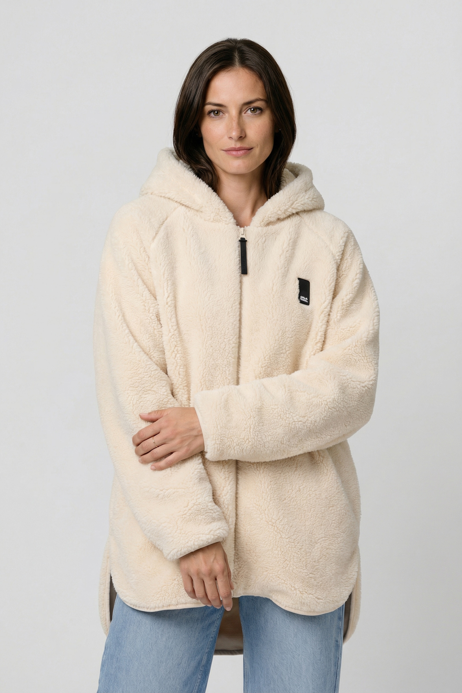 Alife & Kickin Sweatjacke »Damen DominiqueAK T Übergangsjacke, Jacke« leichte Kuschel-Jacke mit Stehkragen und Rei§verschluss