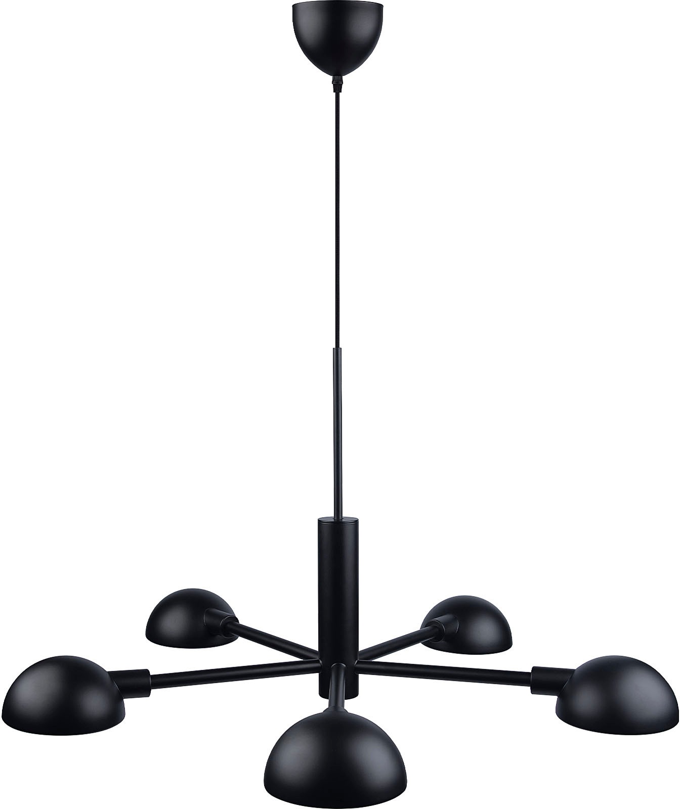 design for the people Pendelleuchte »Nomi«, Leuchtmittel E14 | ohne Leuchtmittel, Minimalistisches Design, Perfekt über einem runden Tisch