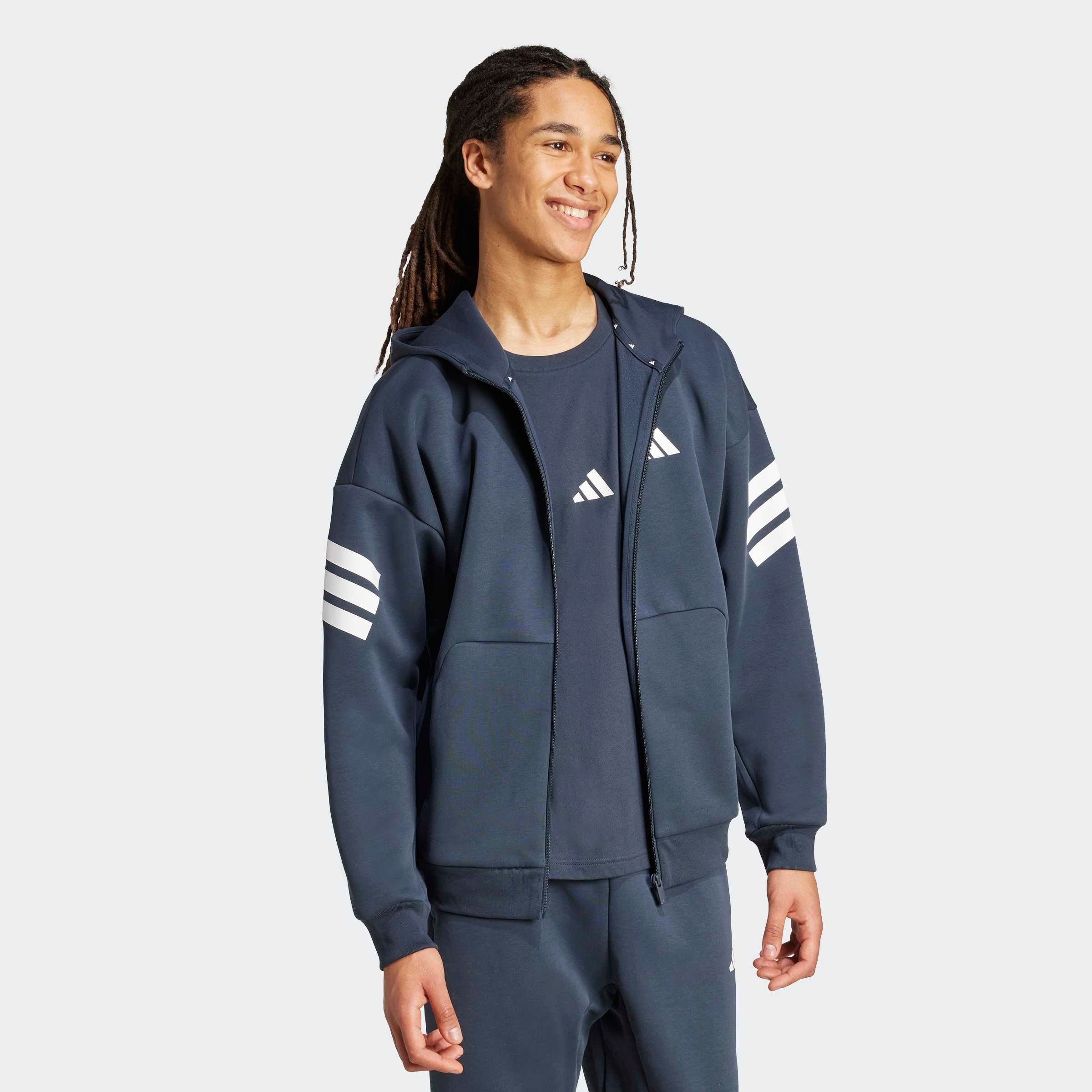 adidas Sportswear Kapuzensweatjacke "FUTURE ICONS 3-STREIFEN" 1 günstig online kaufen